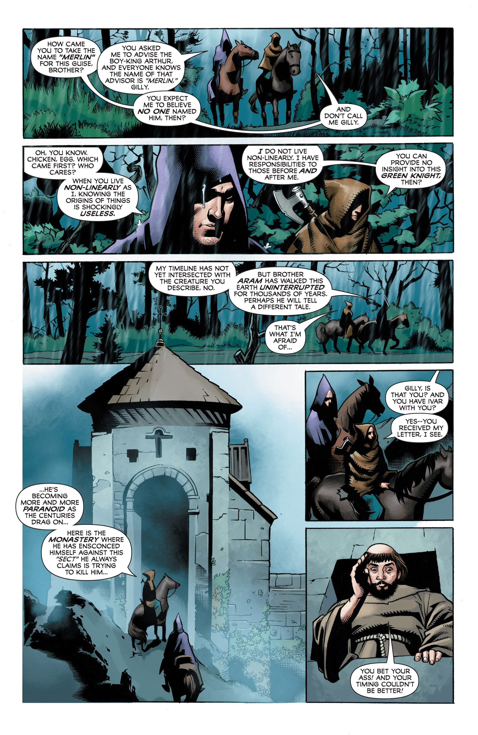 Immortal Brothers: The Tale of the Green Knight issue 1 - Page 12