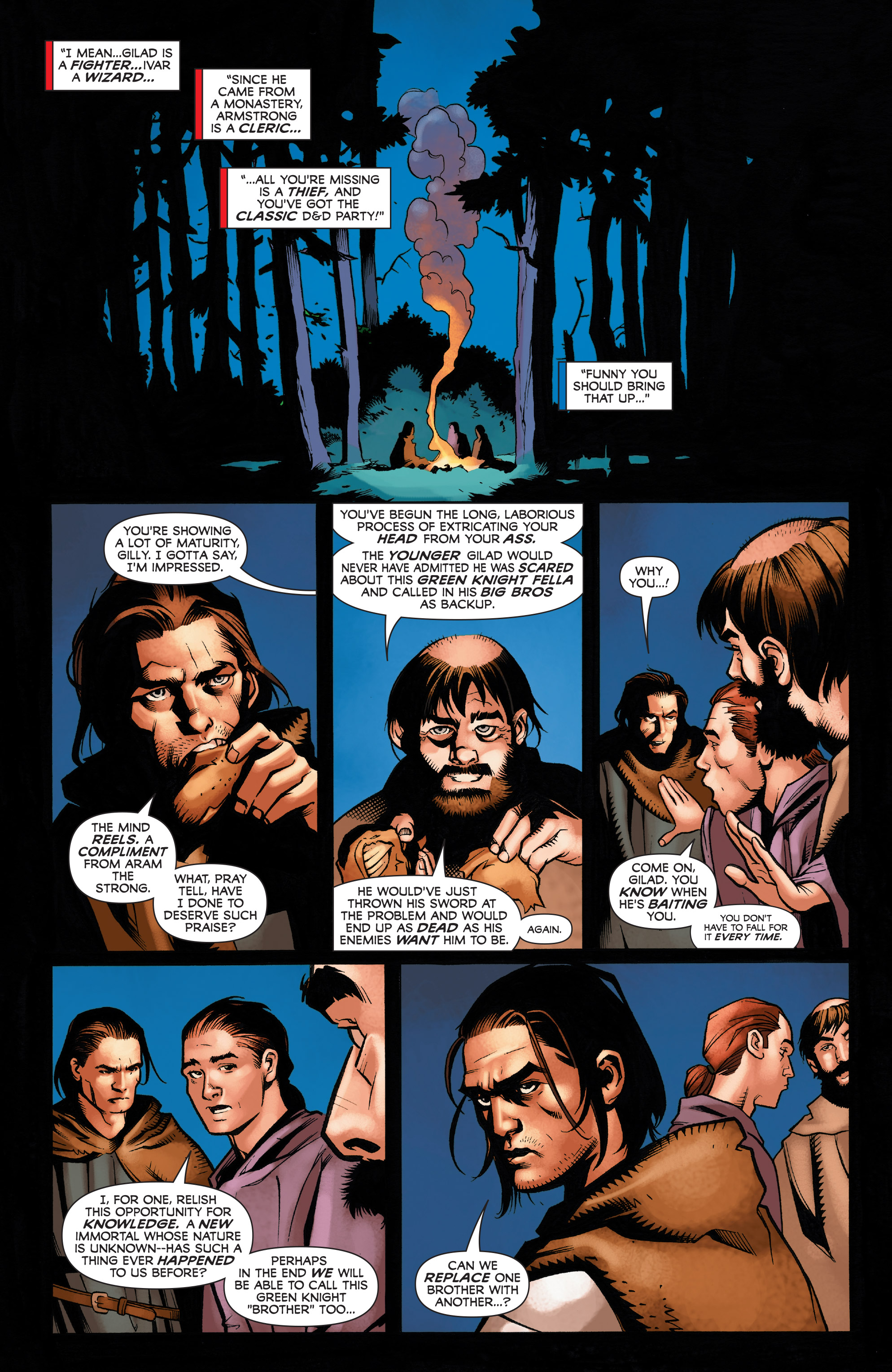 Immortal Brothers: The Tale of the Green Knight issue 1 - Page 15