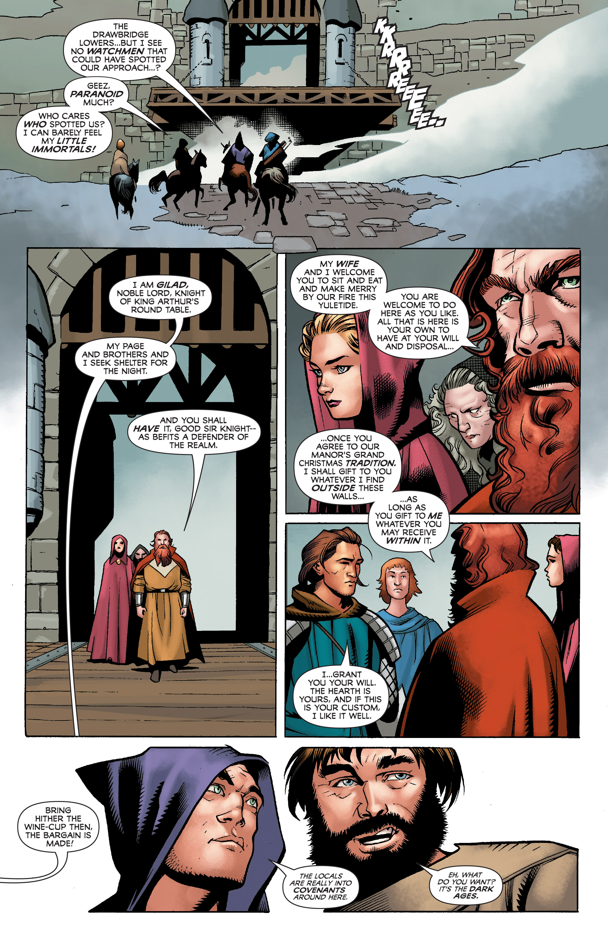 Immortal Brothers: The Tale of the Green Knight issue 1 - Page 19