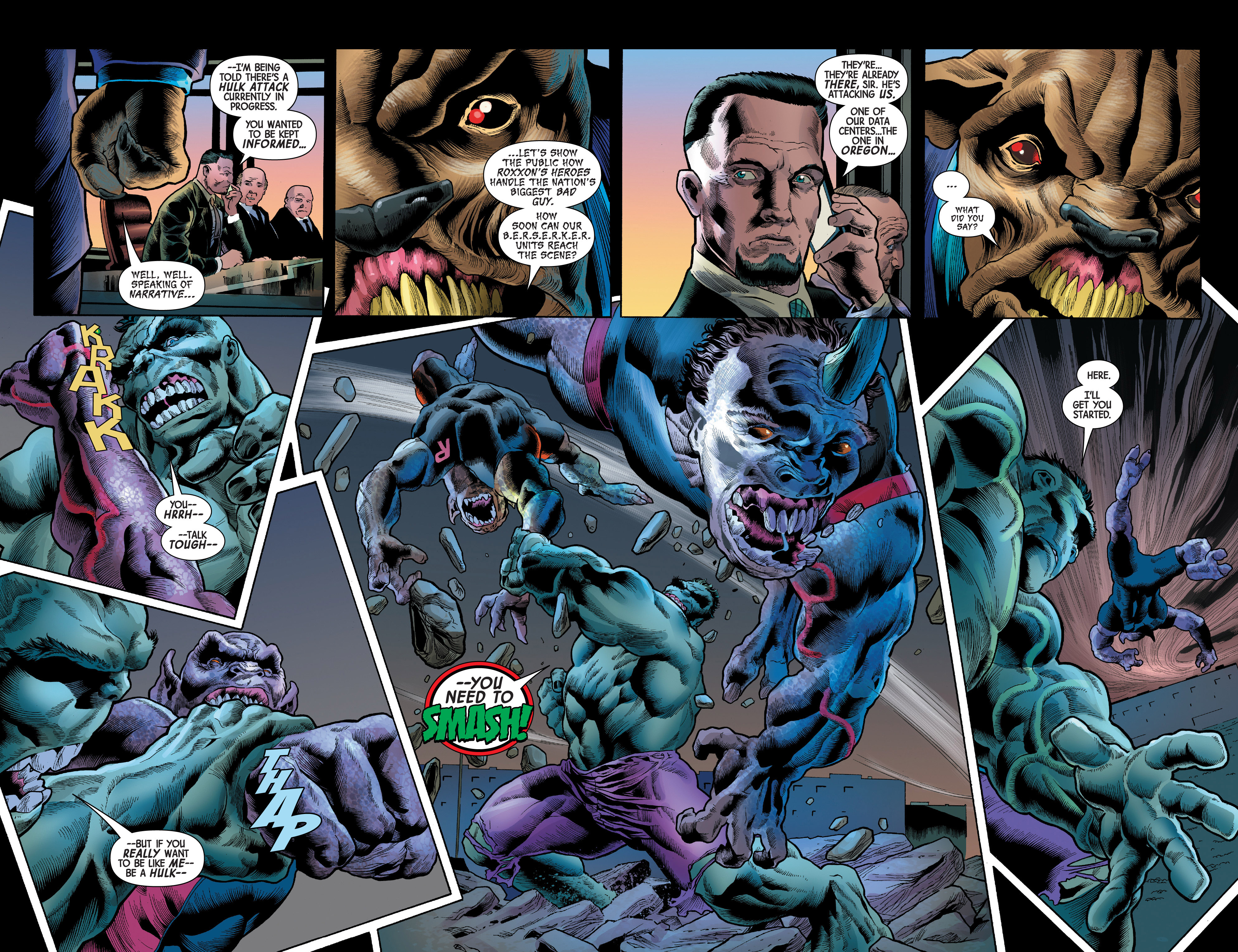 Hulk Comics Pages
