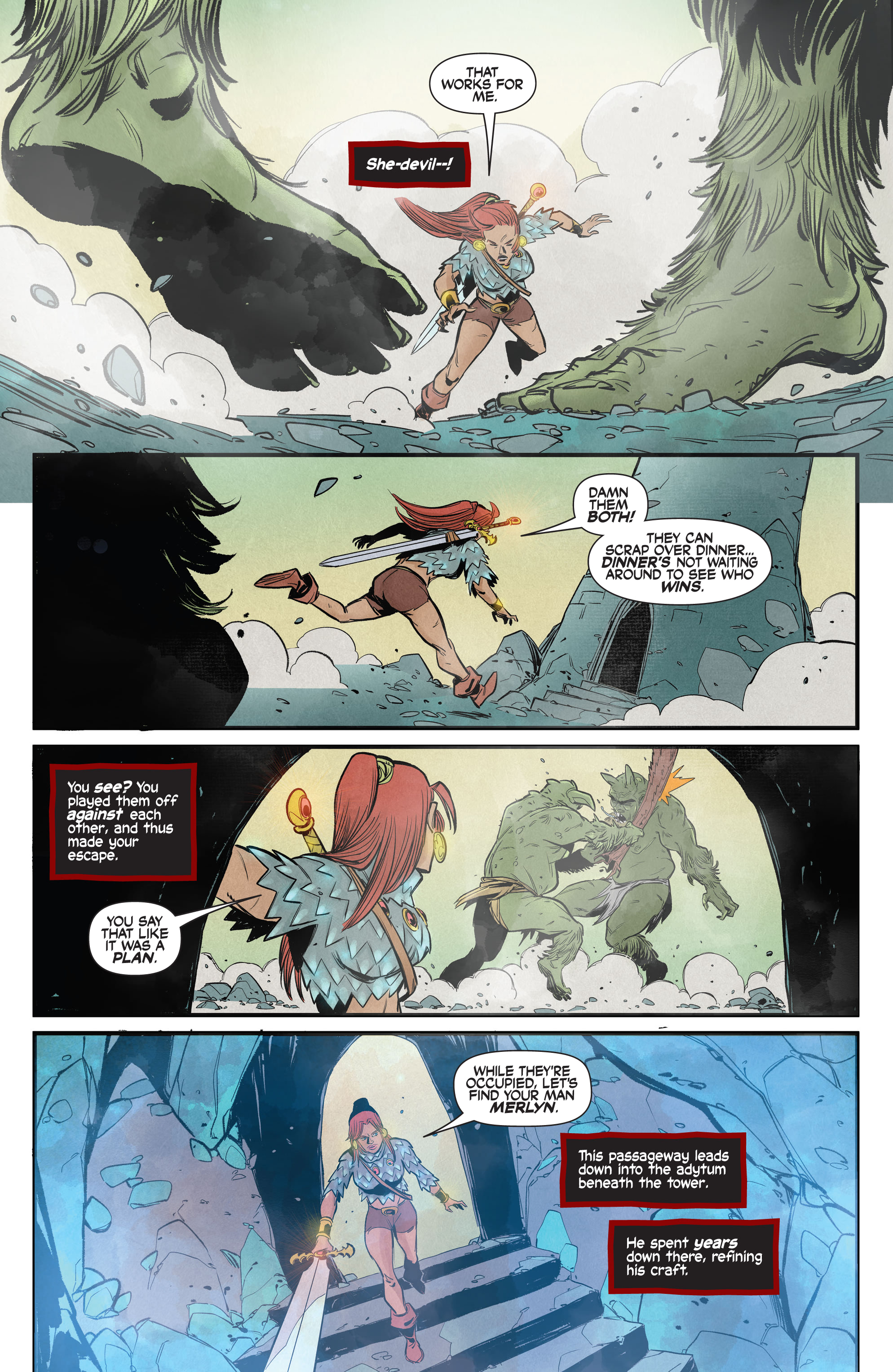 Immortal Red Sonja (2022-) issue 3 - Page 19