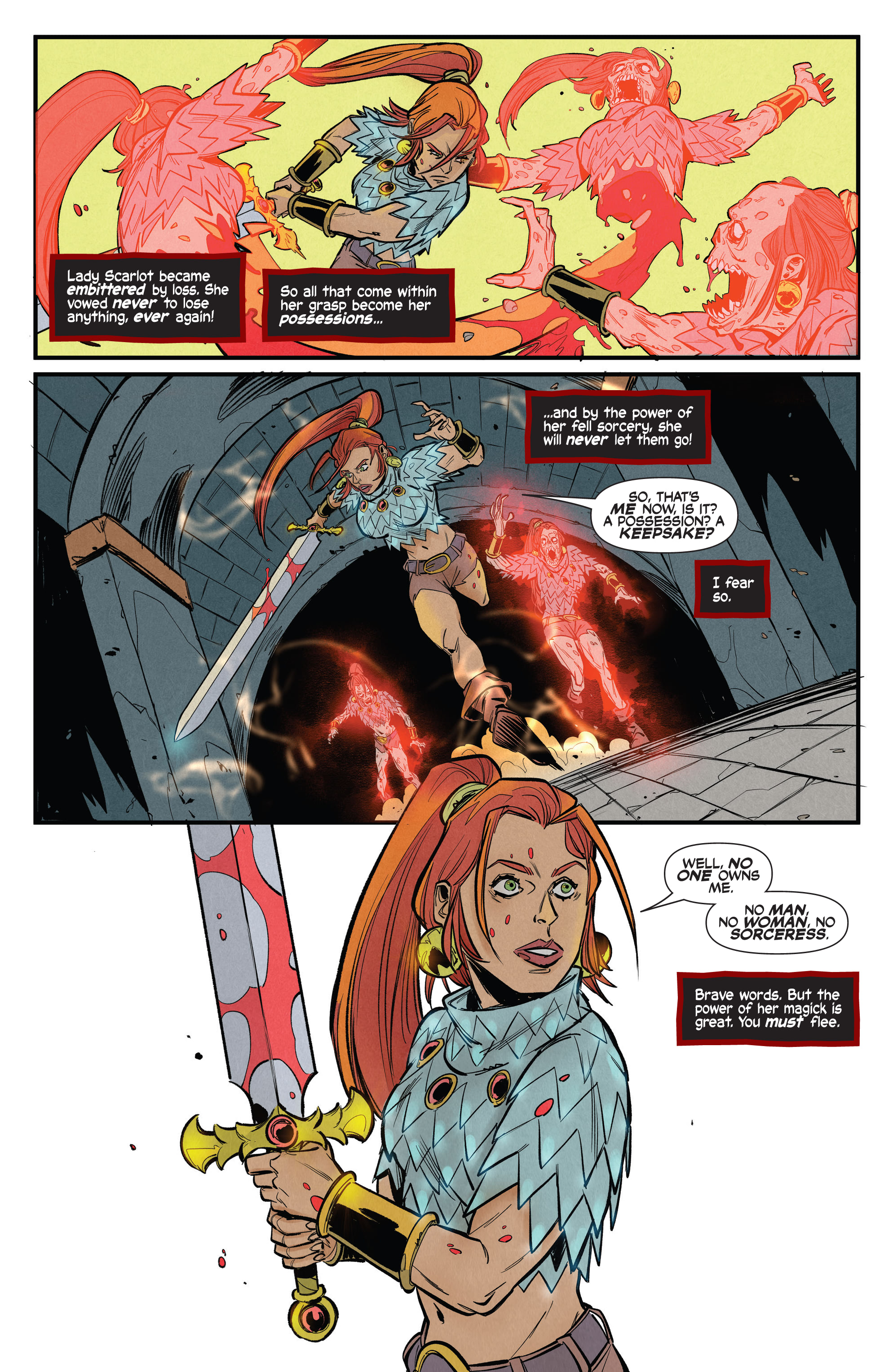 Immortal Red Sonja (2022-) issue 4 - Page 18