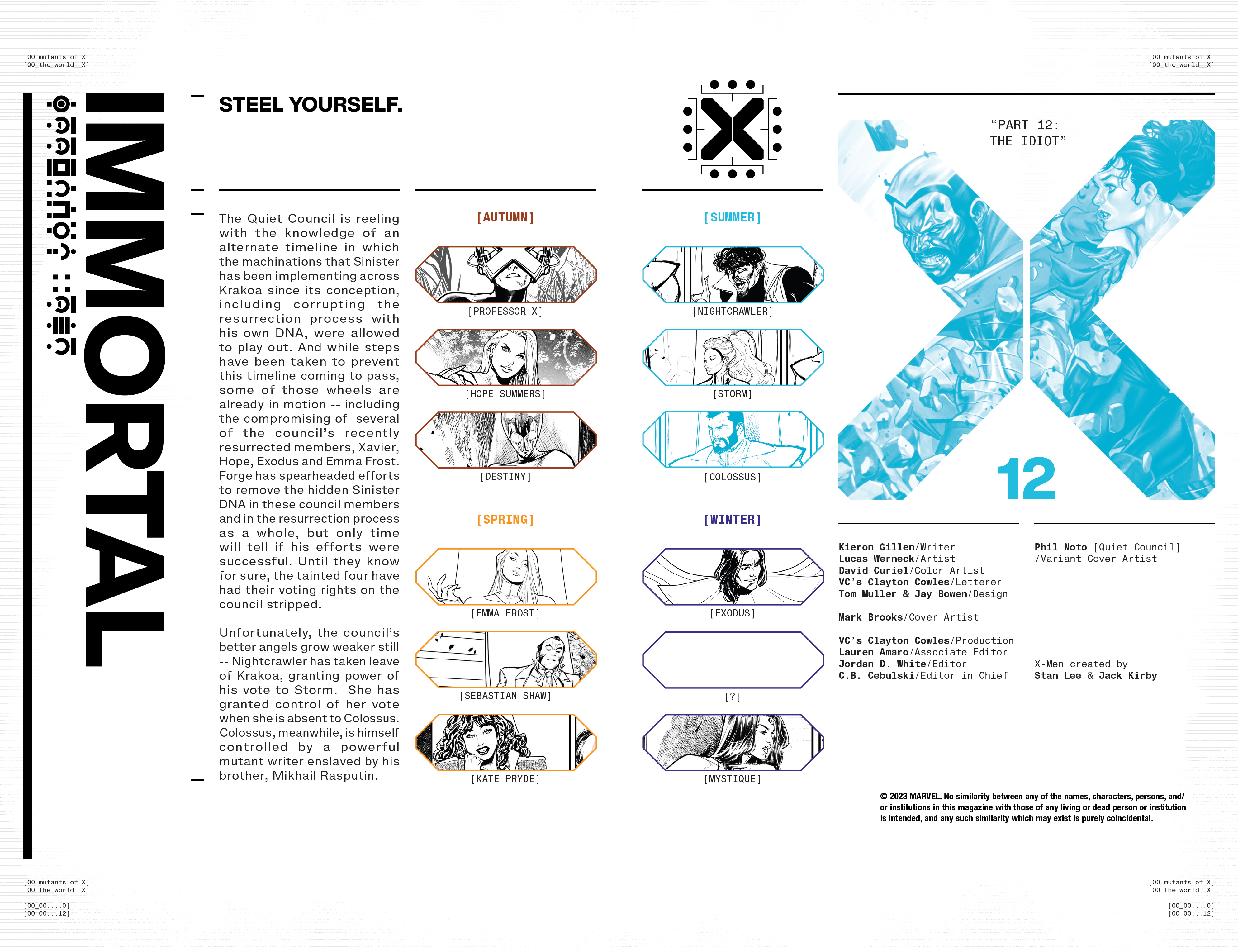 Immortal X-Men (2022-) issue 12 - Page 5