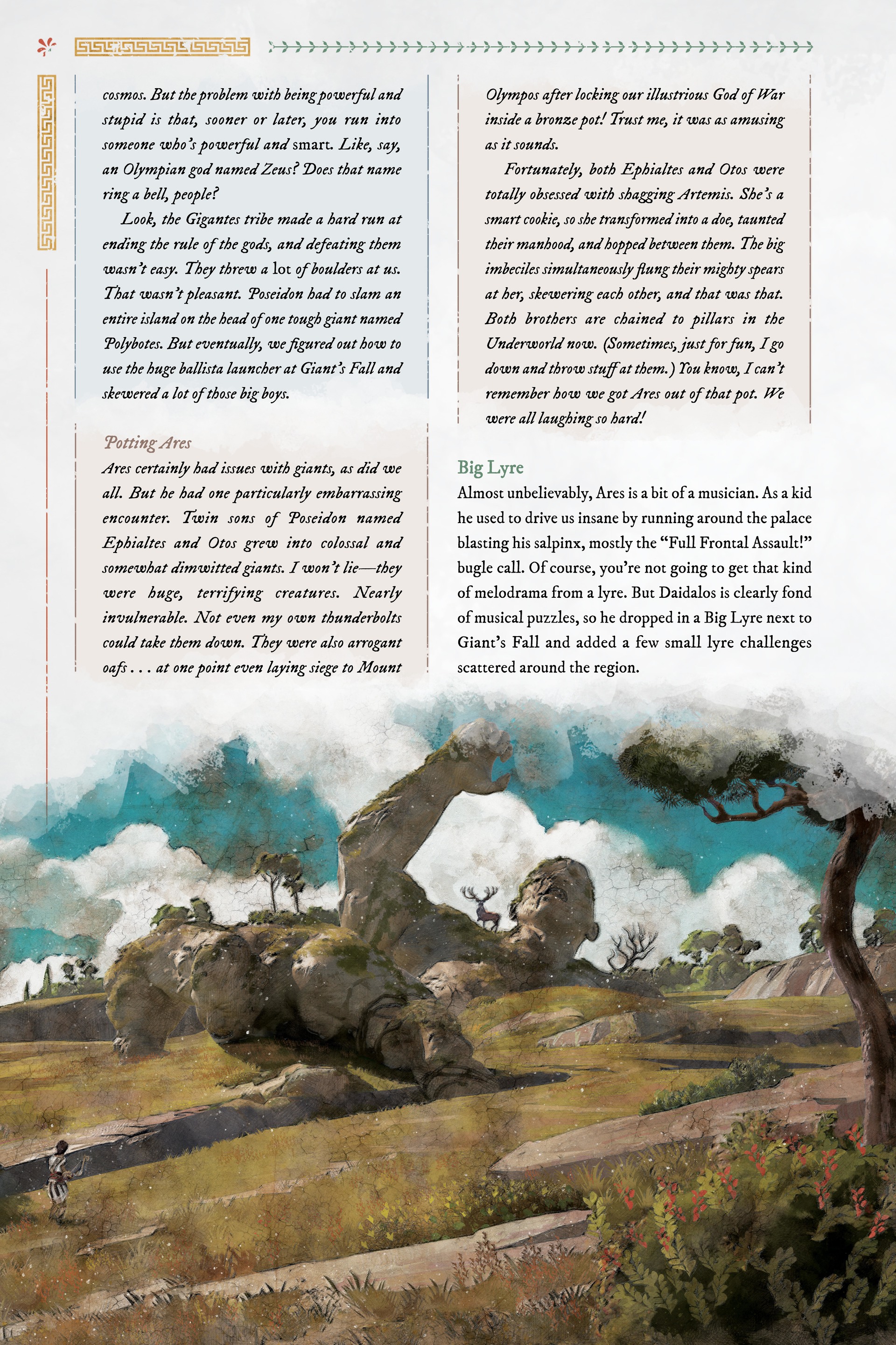 Immortals Fenyx Rising: A Traveler's Guide to the Golden Isle (2022) issue 1 - Page 84