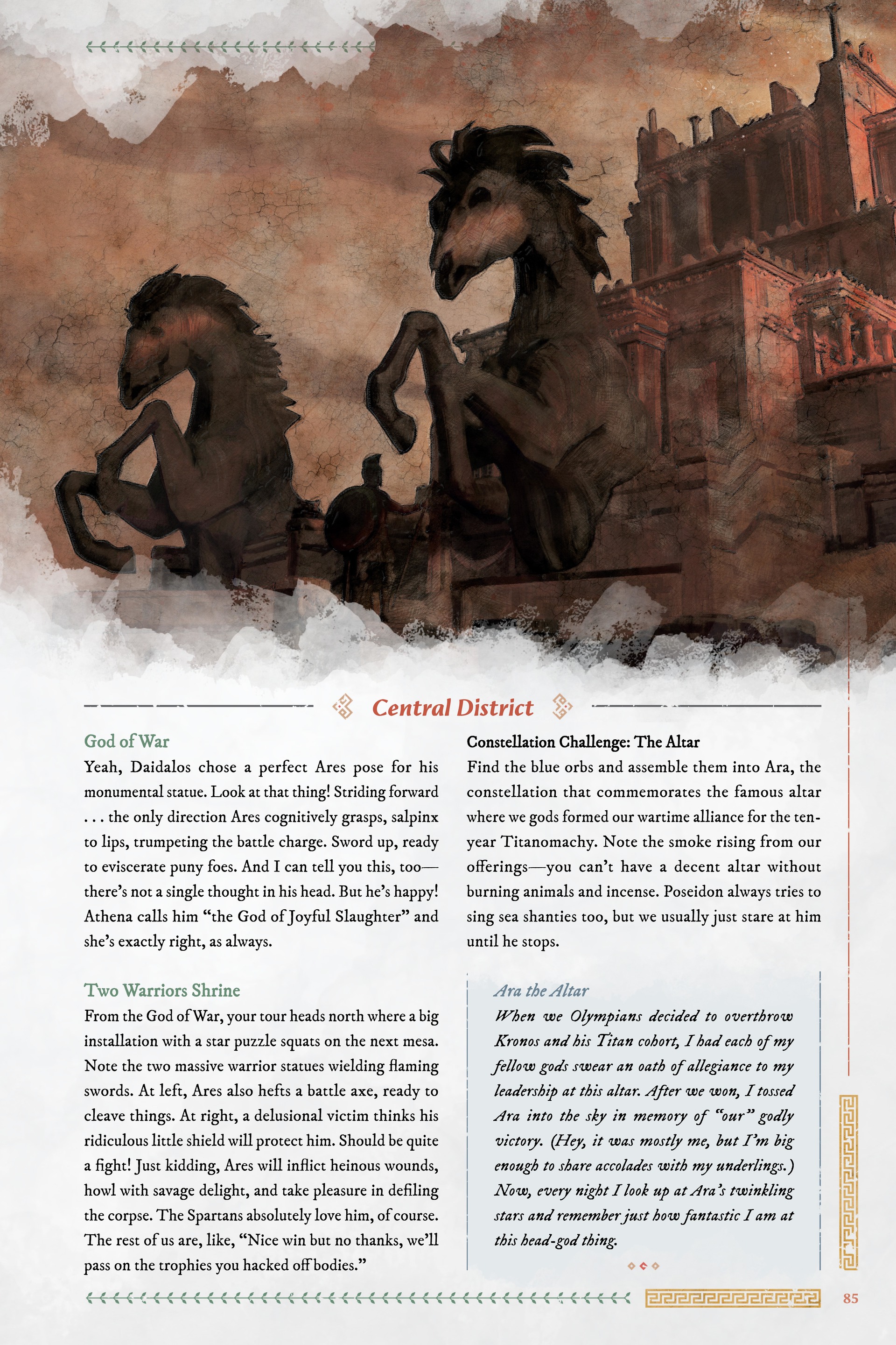 Immortals Fenyx Rising: A Traveler's Guide to the Golden Isle (2022) issue 1 - Page 85