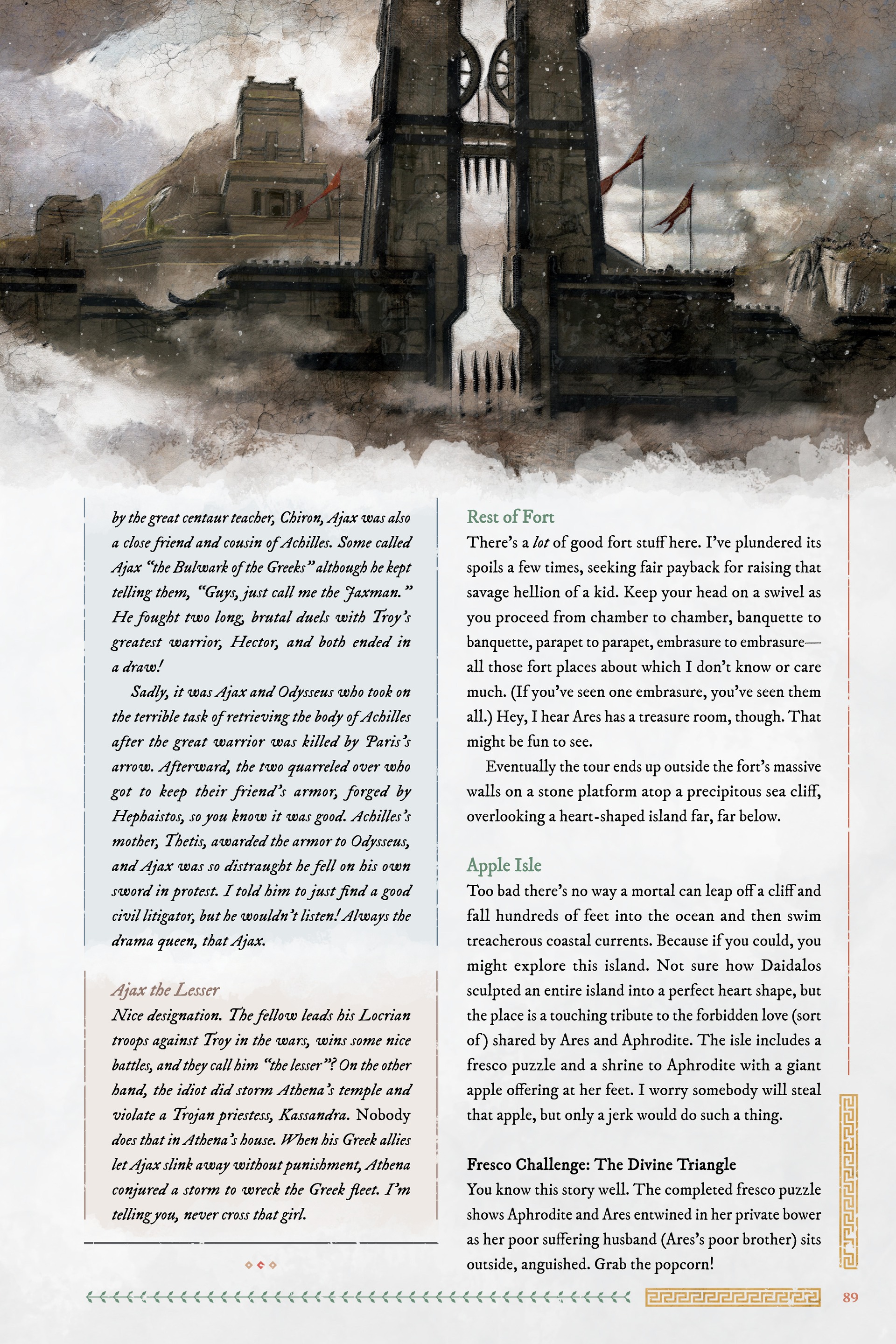 Immortals Fenyx Rising: A Traveler's Guide to the Golden Isle (2022) issue 1 - Page 89