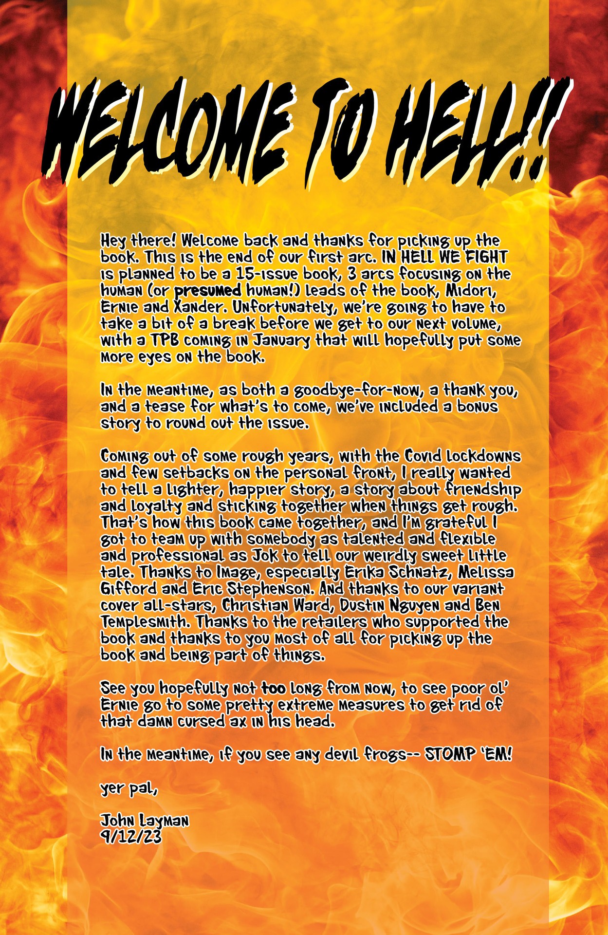 In Hell We Fight! (2023-) issue 5 - Page 25