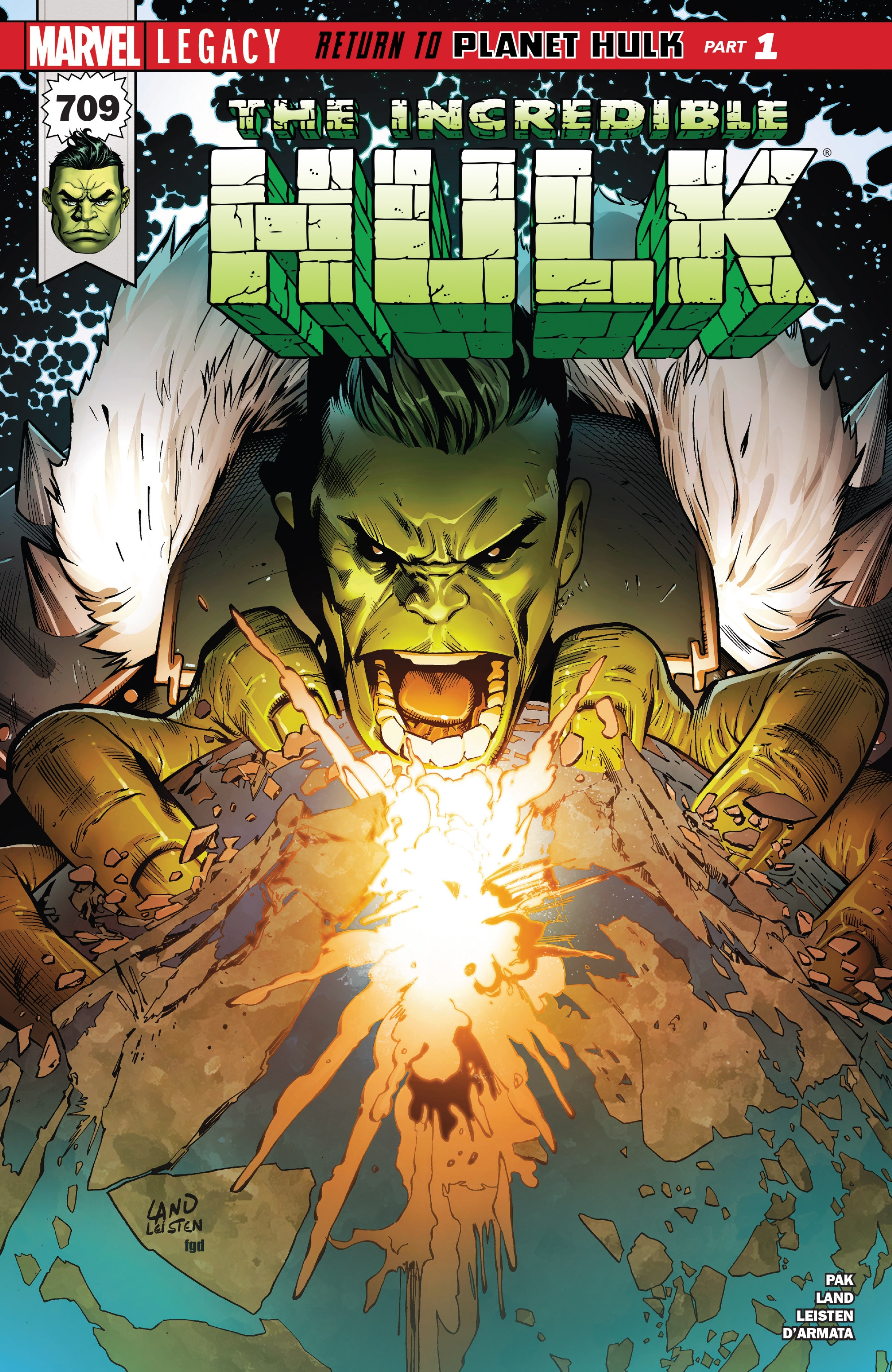 Incredible Hulk (2017-) : Chapter 709 - Page 1