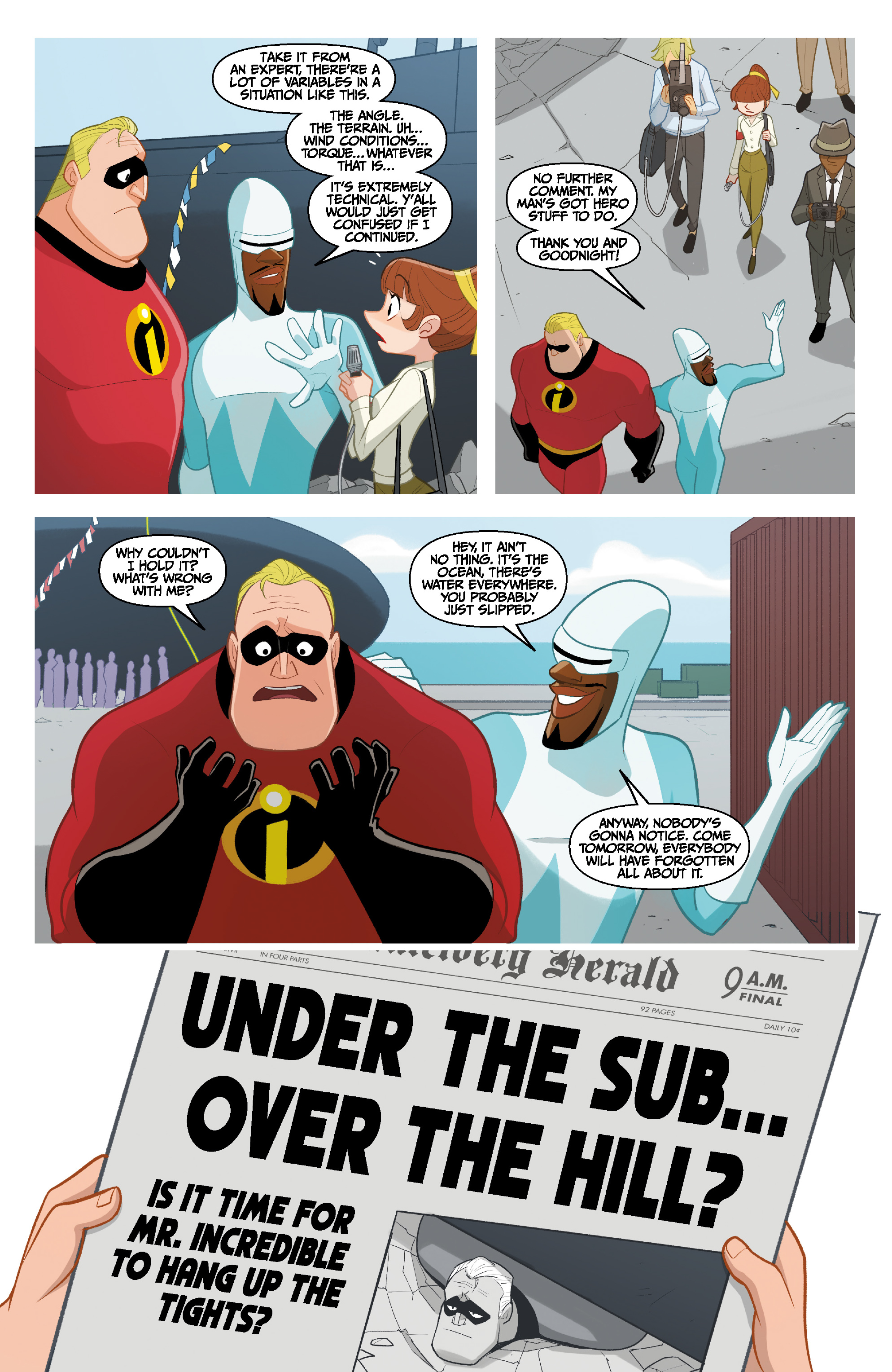 Incredibles 2: Crisis In Mid-Life! & Other Stories (2018-) Chapter 1 ...