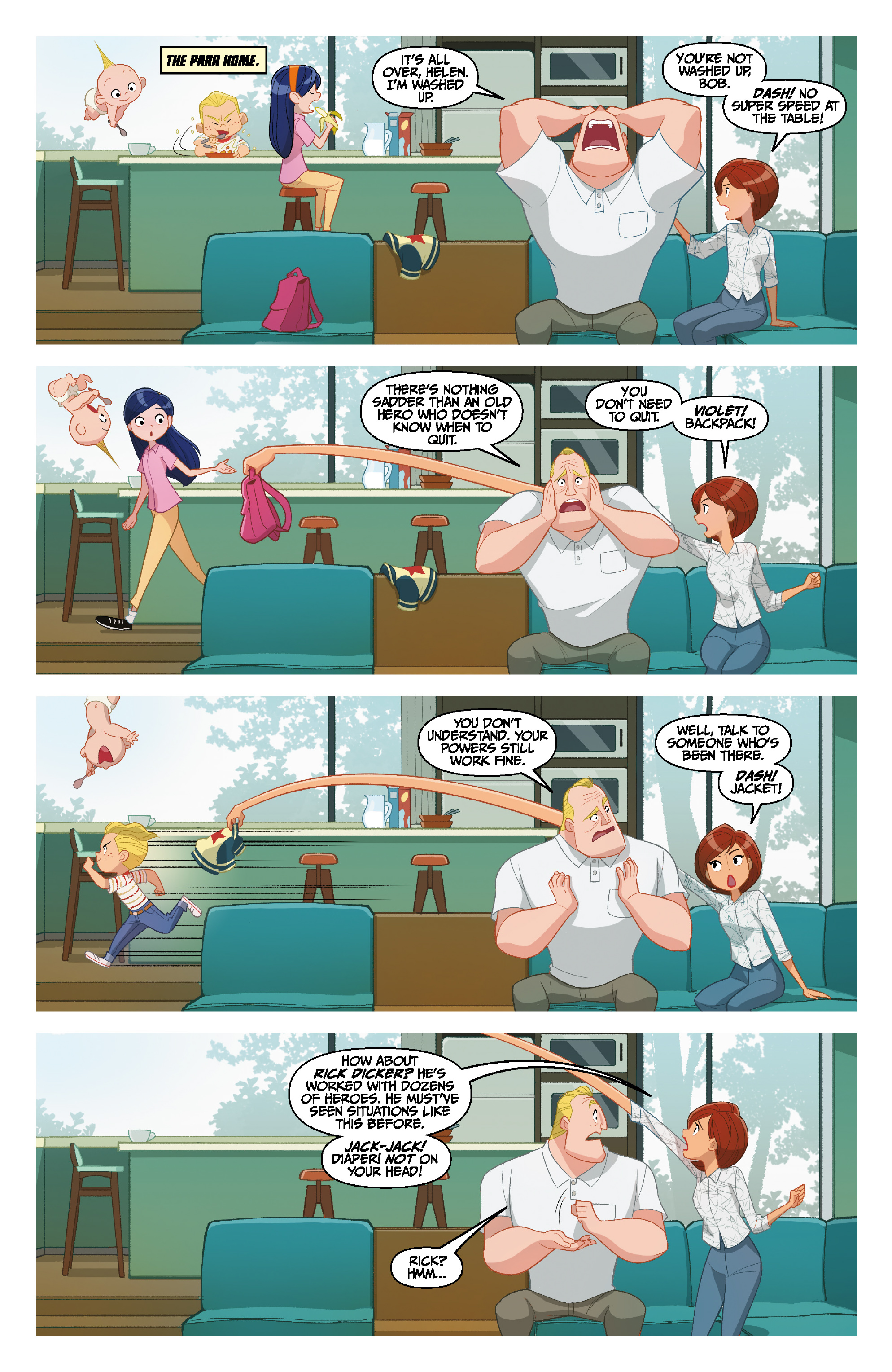 Incredibles 2: Crisis in Mid-Life! & Other Stories (2018-) issue 1 - Page 10