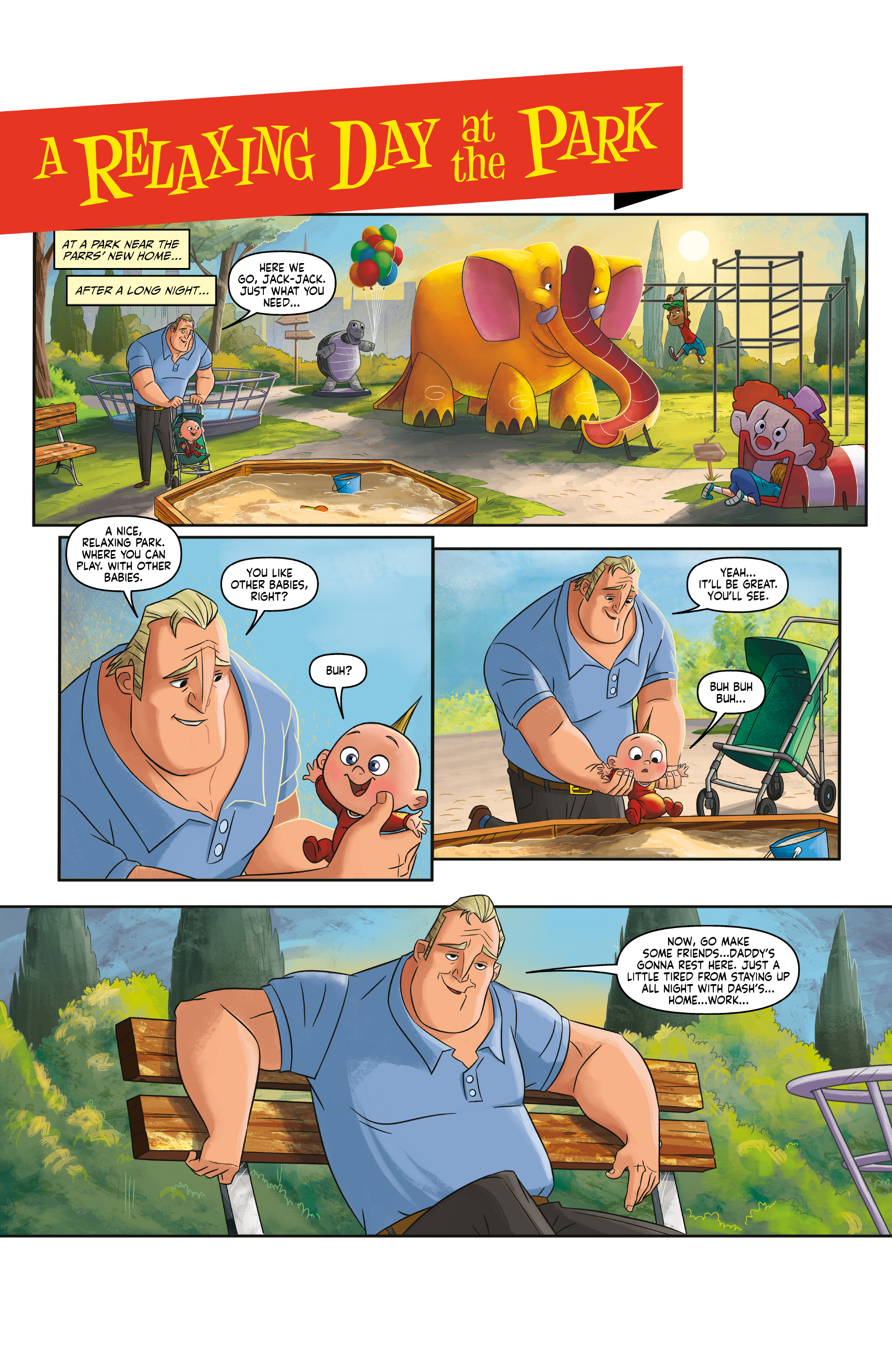 Incredibles 2: Crisis in Mid-Life! & Other Stories (2018-) issue 1 - Page 19