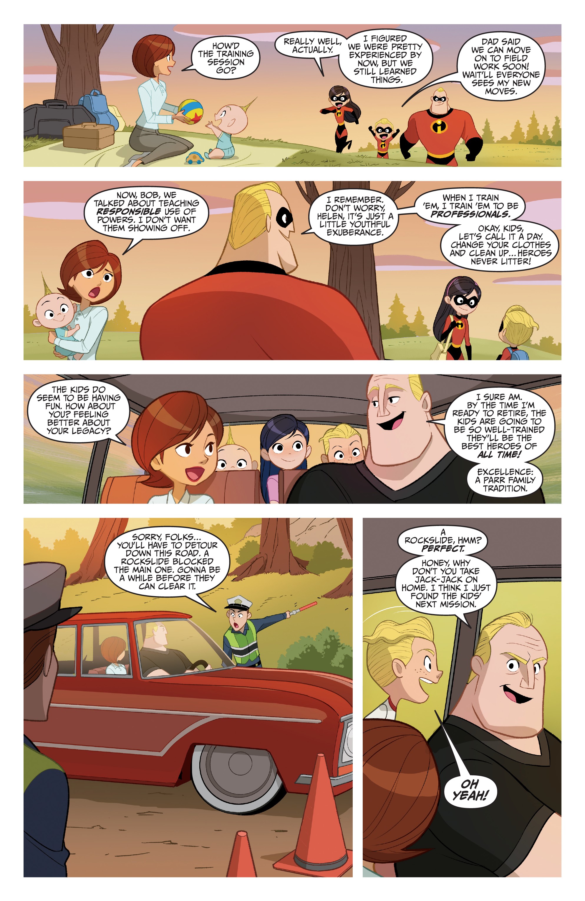 Incredibles 2: Crisis in Mid-Life! & Other Stories (2018-) issue 2 - Page 6