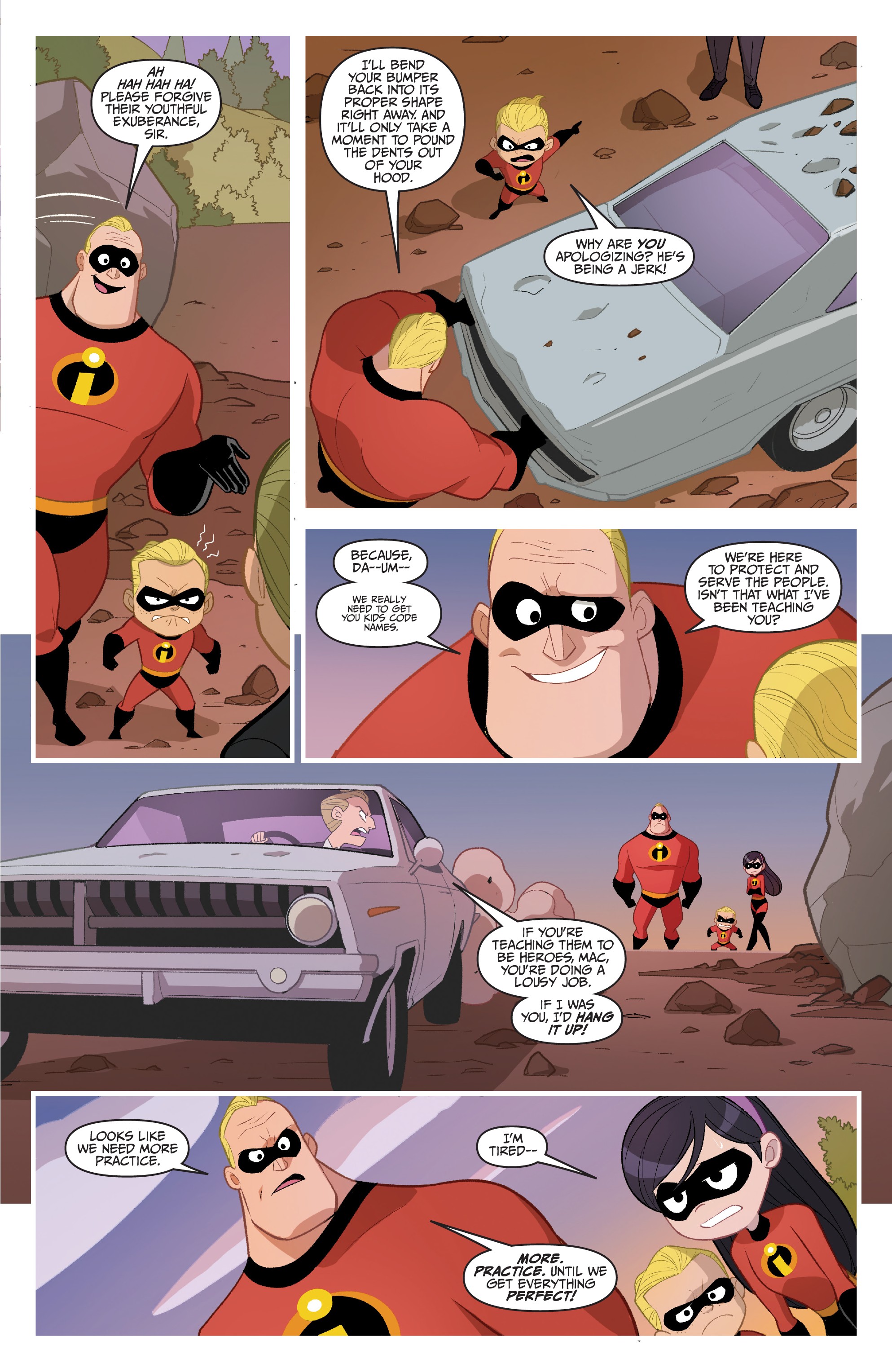 Incredibles 2: Crisis in Mid-Life! & Other Stories (2018-) issue 2 - Page 9