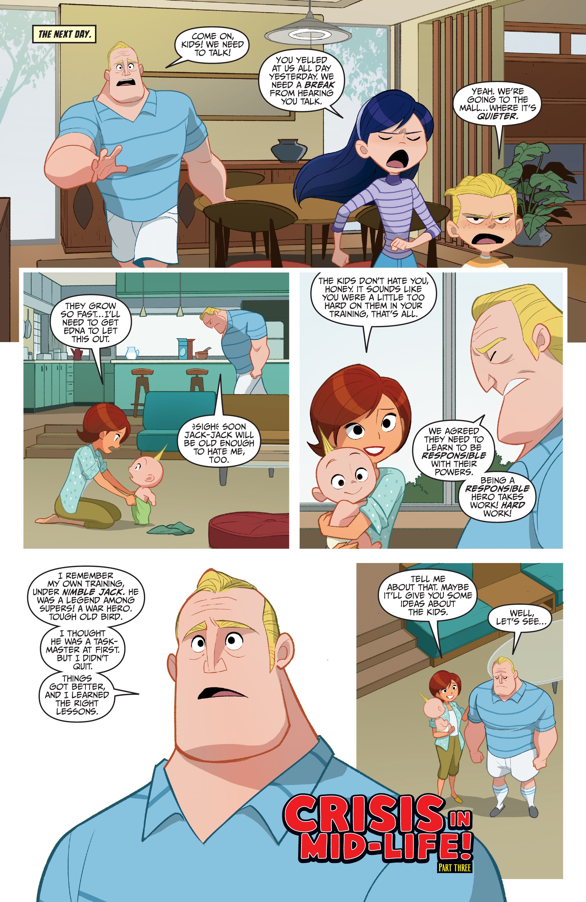 Incredibles 2: Crisis in Mid-Life! & Other Stories (2018-): Chapter 3 - Page 3
