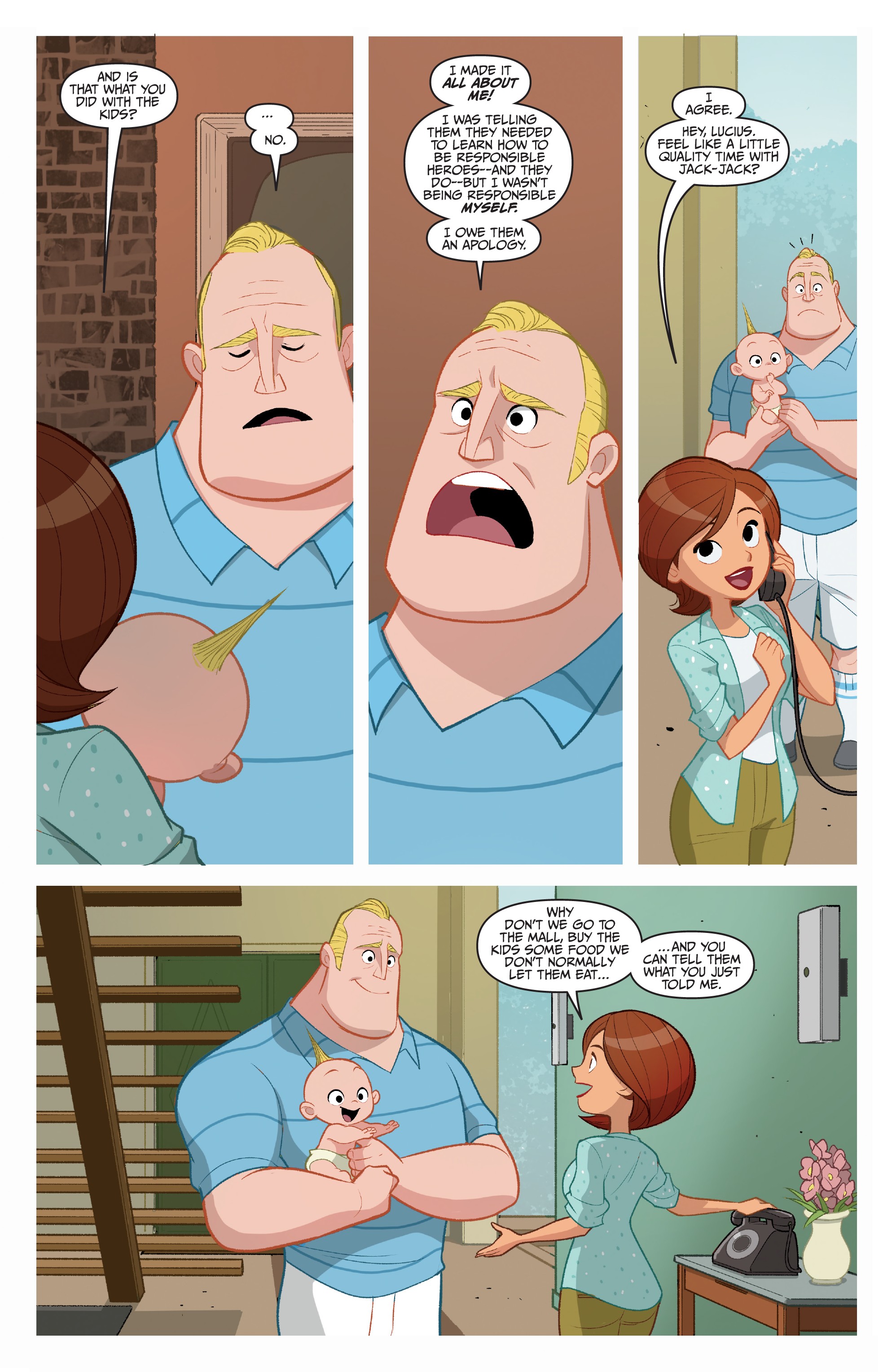 Incredibles 2: Crisis in Mid-Life! & Other Stories (2018-) issue 3 - Page 6