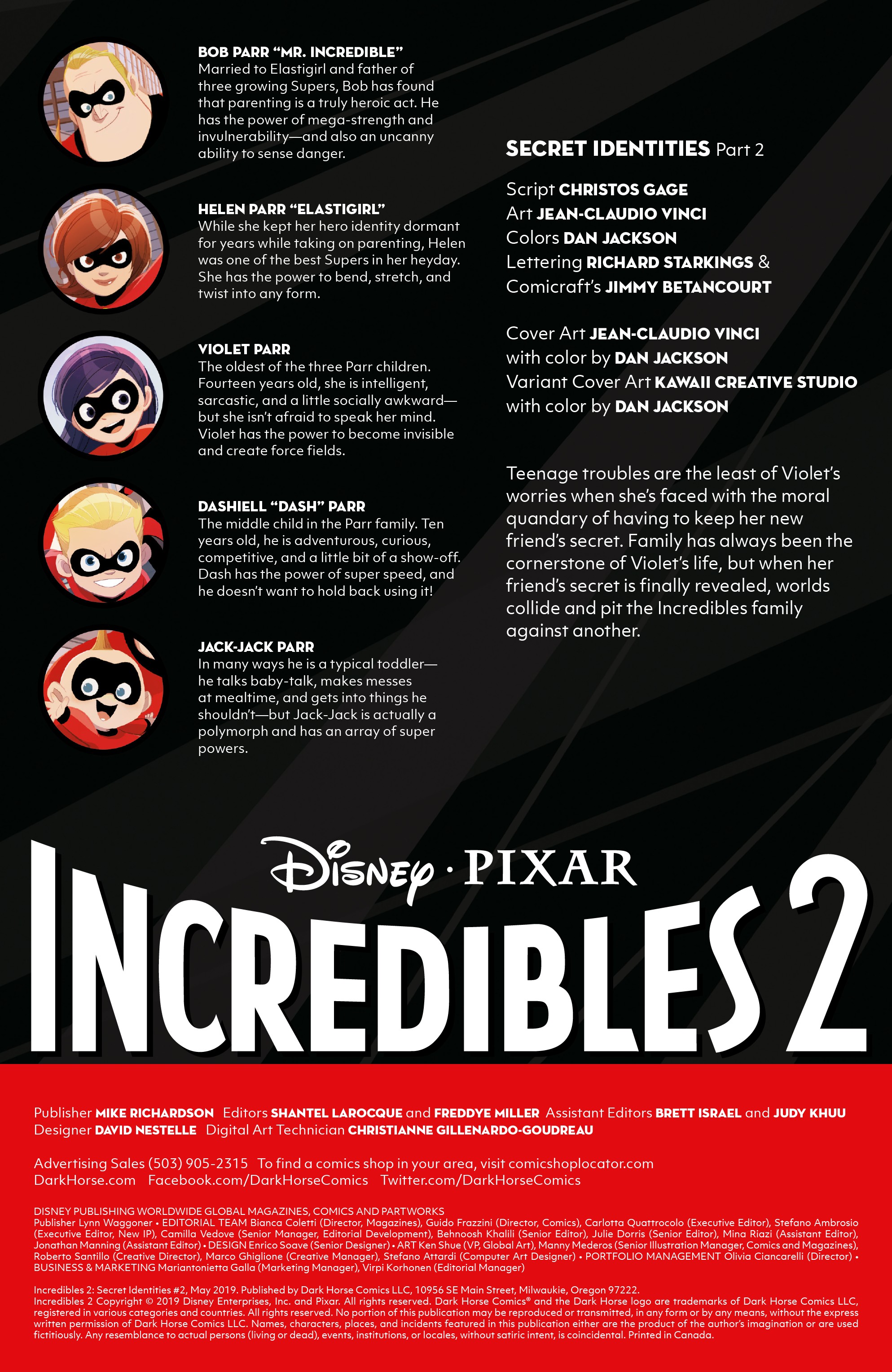 Incredibles 2: Secret Identities (2019-): Chapter 2 - Page 2