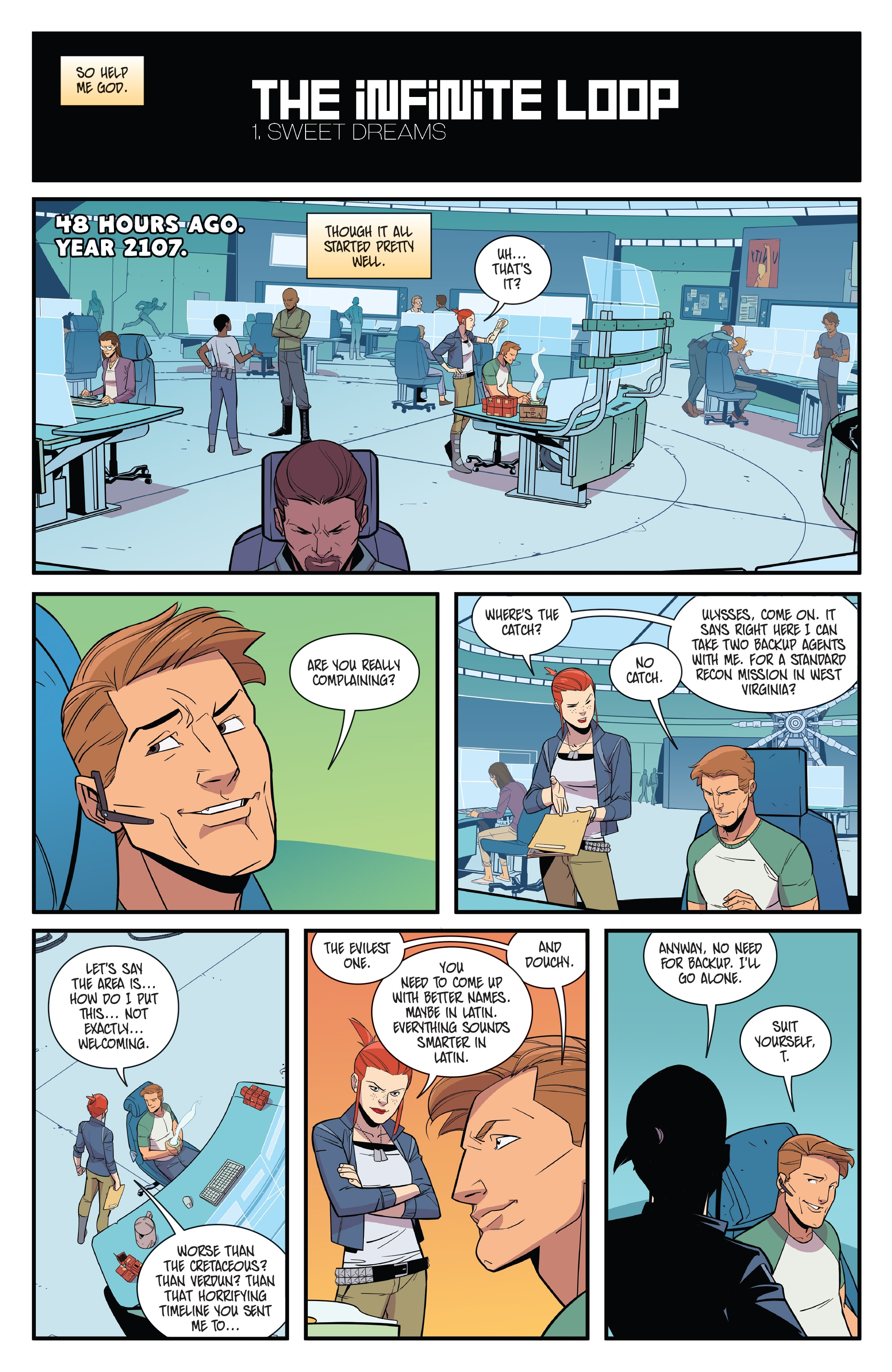 Infinite Loop: Nothing But The Truth (2017) issue 1 - Page 5