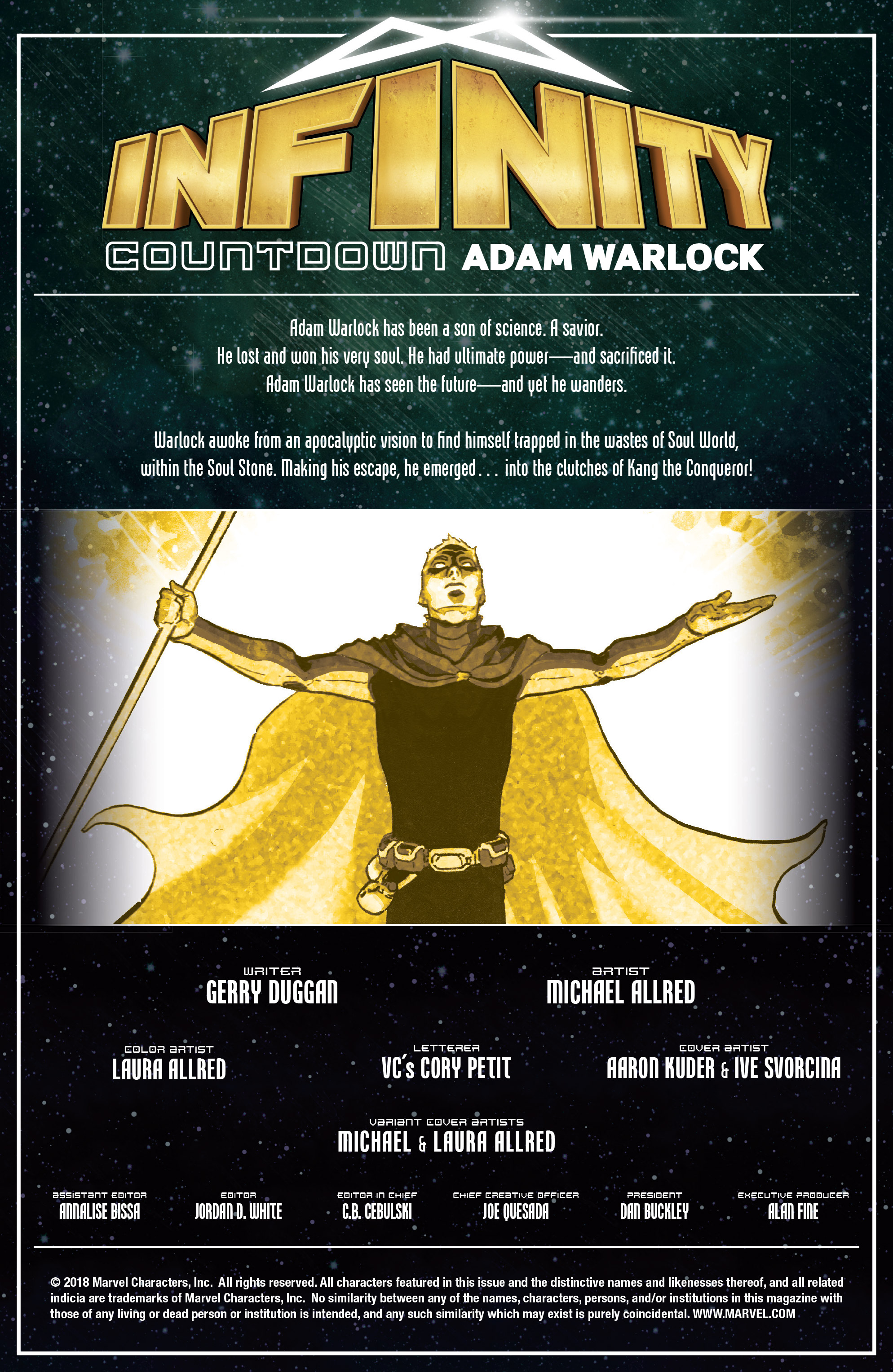 Infinity Countdown: Adam Warlock (2018): Chapter 1 - Page 2