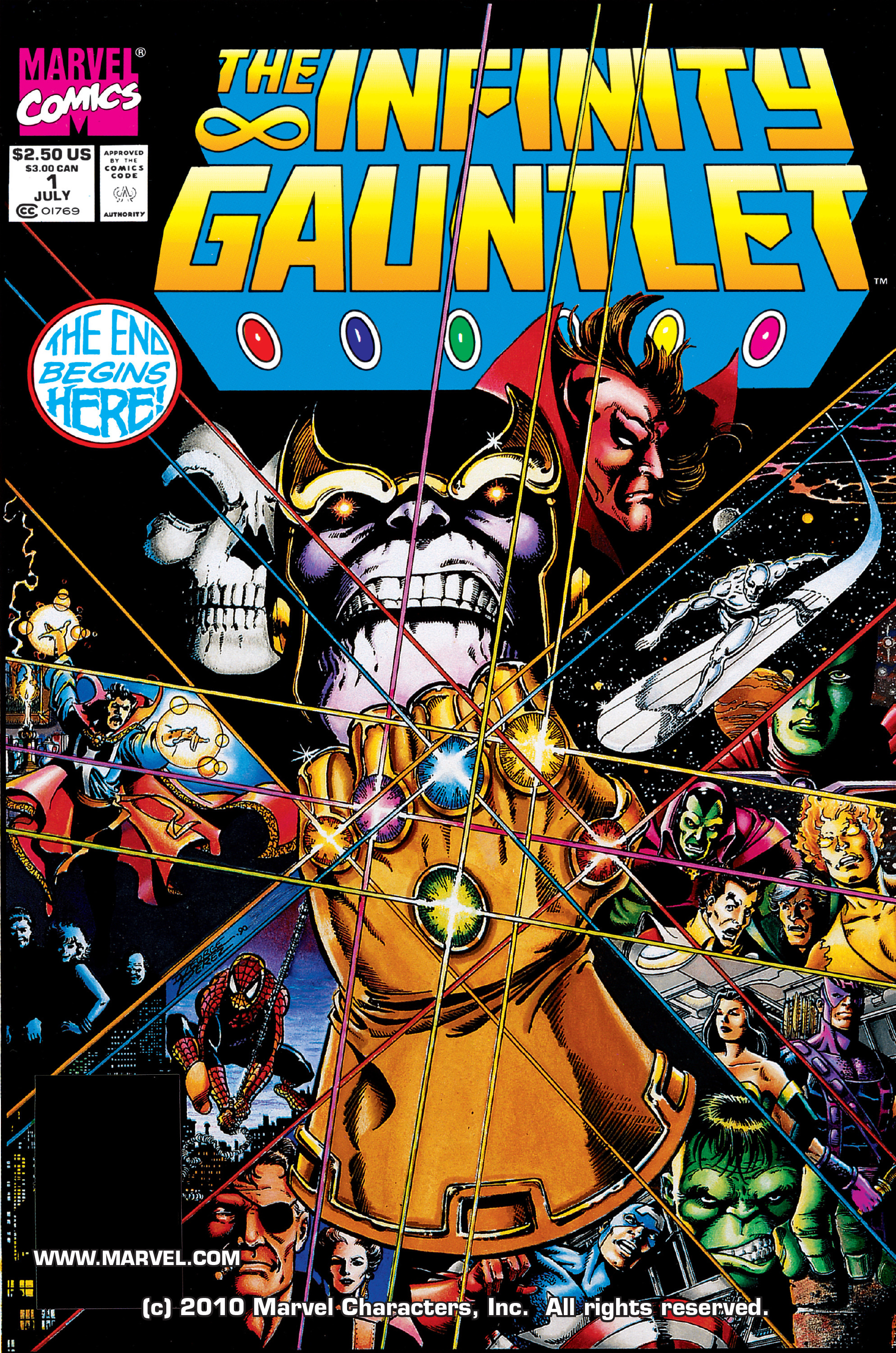 Infinity Gauntlet (1991-1992): Chapter 1 - Page 1