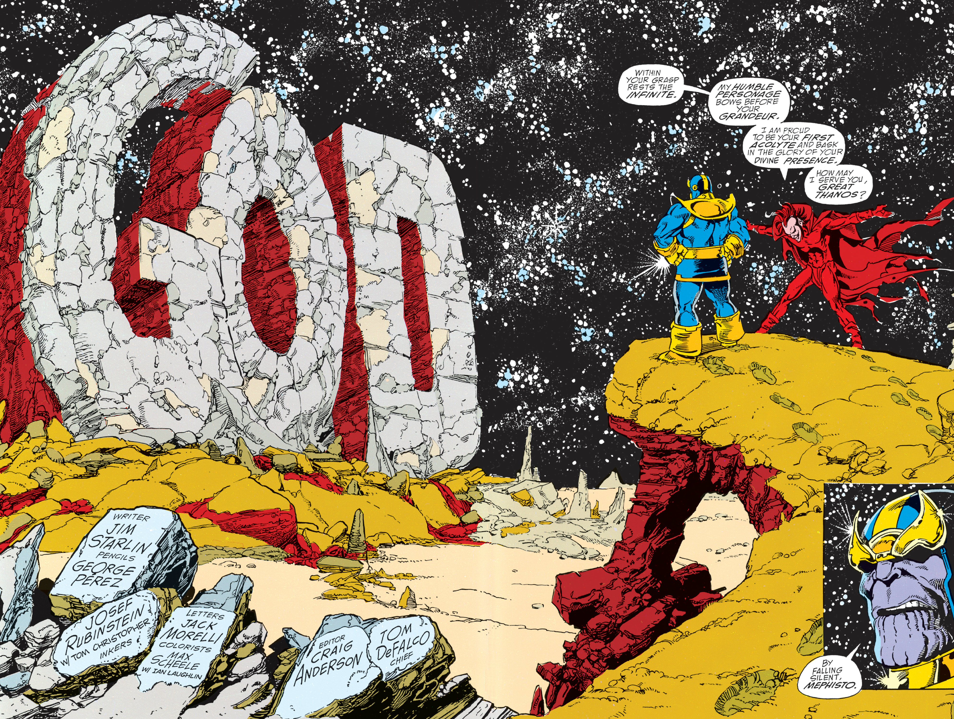 Infinity Gauntlet (1991-1992): Chapter 1 - Page 3