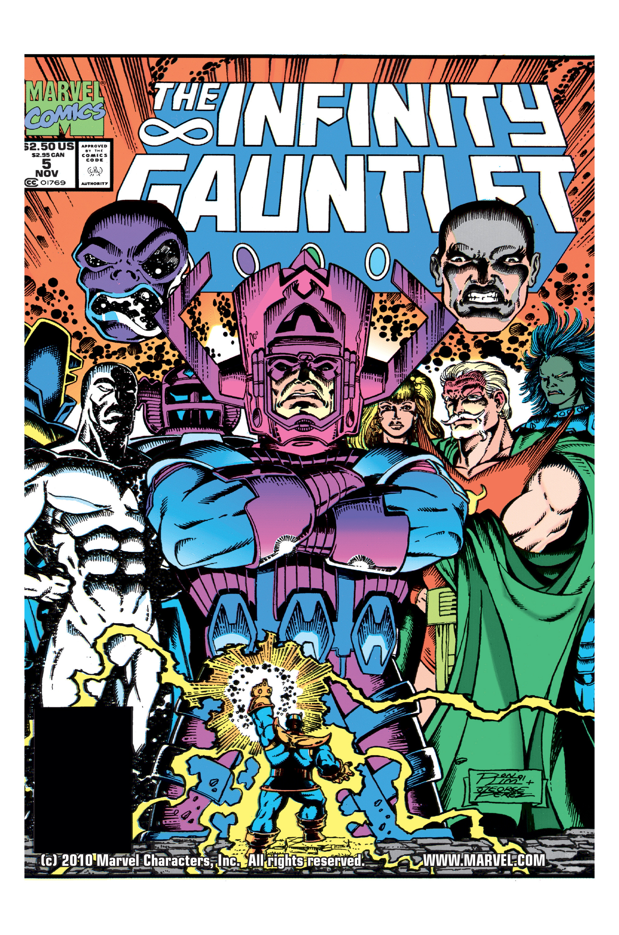 Infinity Gauntlet (1991-1992): Chapter 5 - Page 1