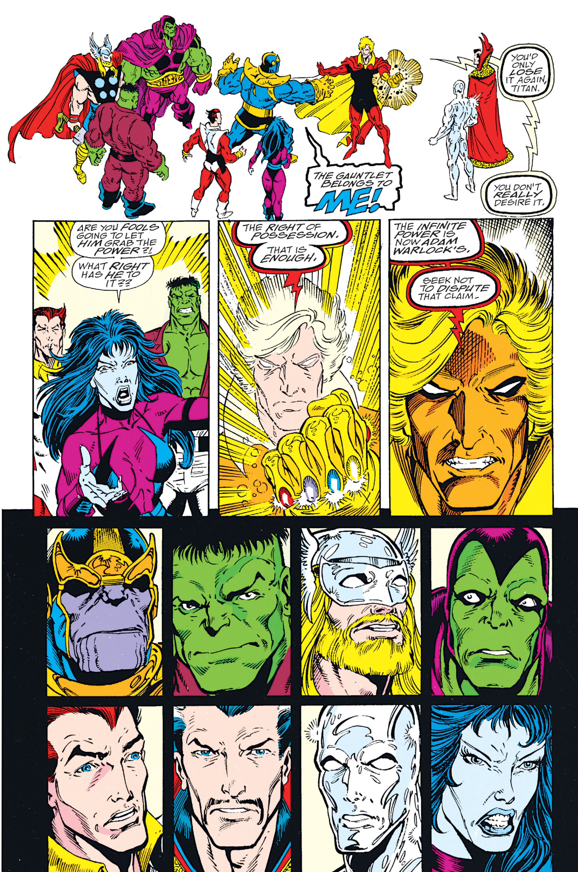 Infinity Gauntlet (1991-1992) issue 6 - Page 28