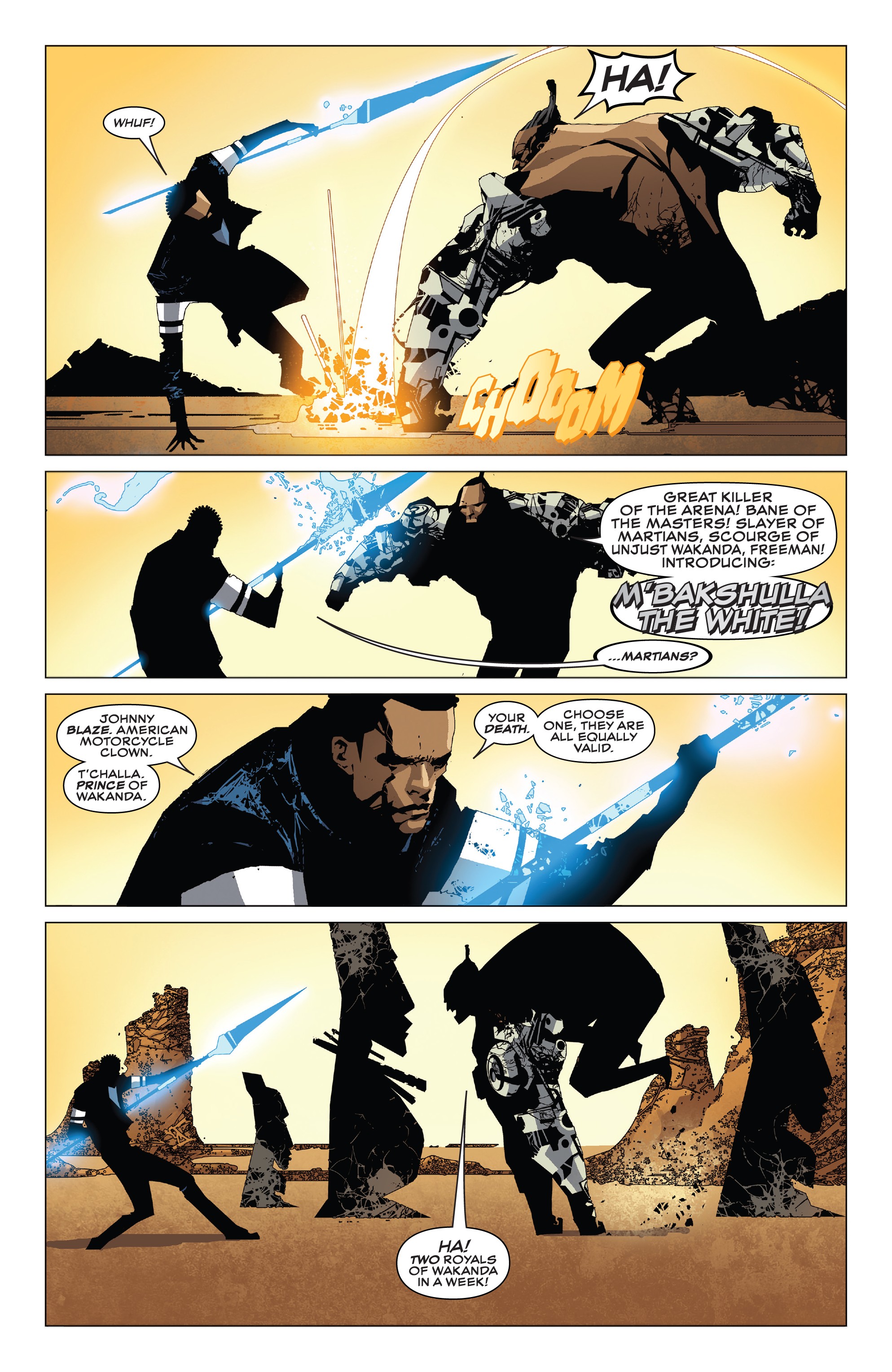 Infinity Wars: Ghost Panther (2018) issue 1 - Page 16