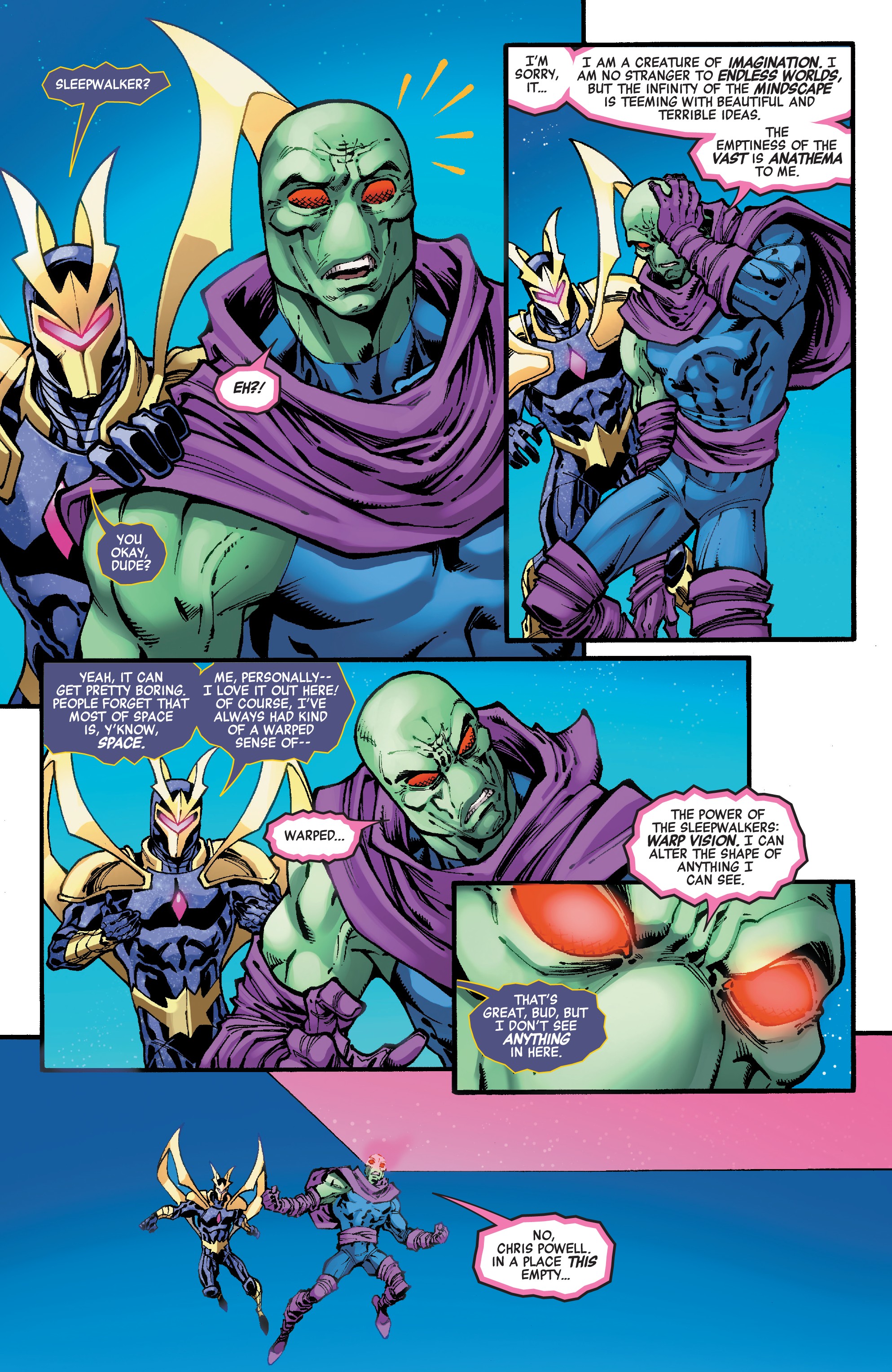 Infinity Wars: Sleepwalker (2018) issue 3 - Page 8