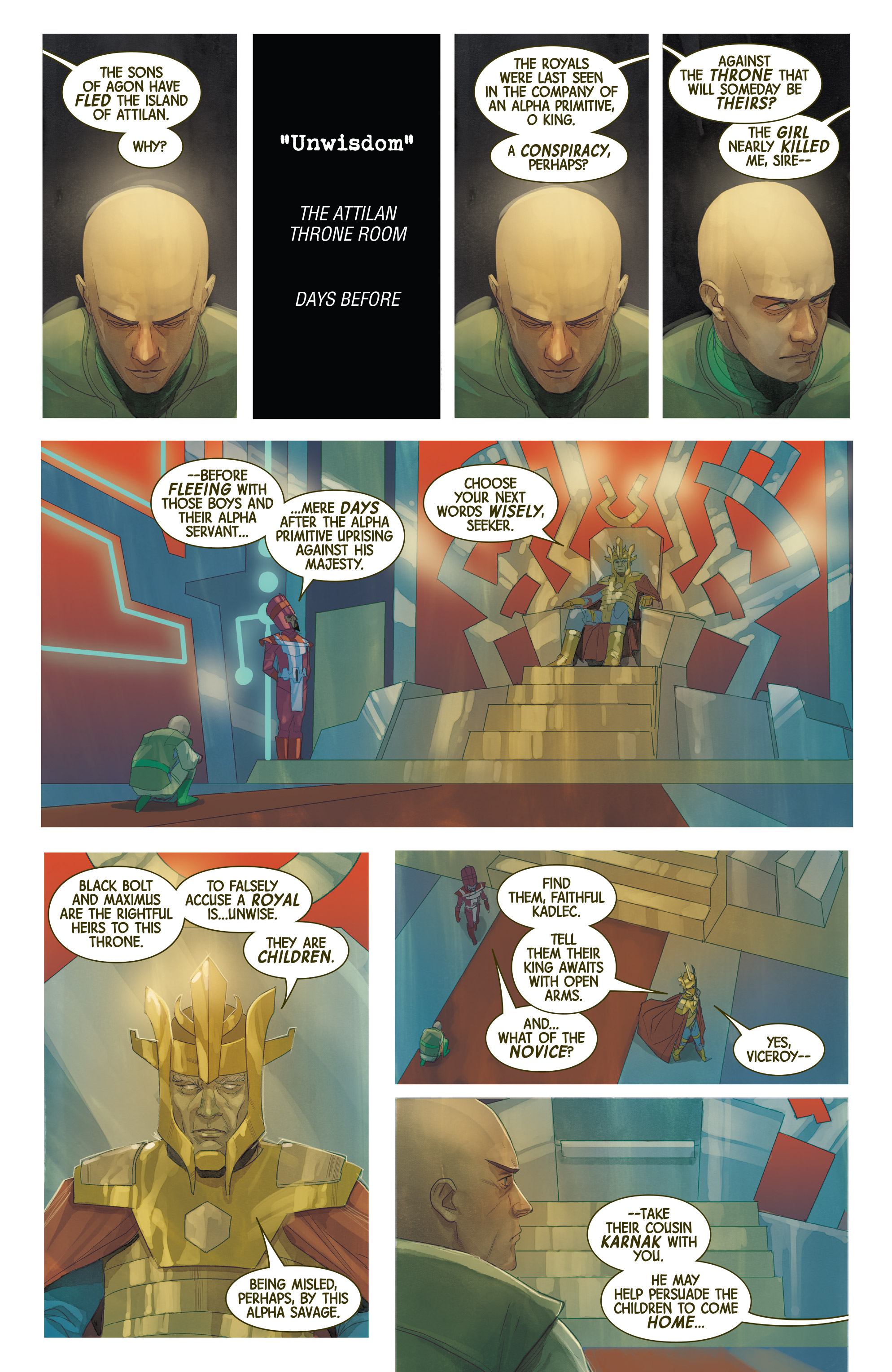 Inhumans: Once And Future Kings (2017): Chapter 2 - Page 3