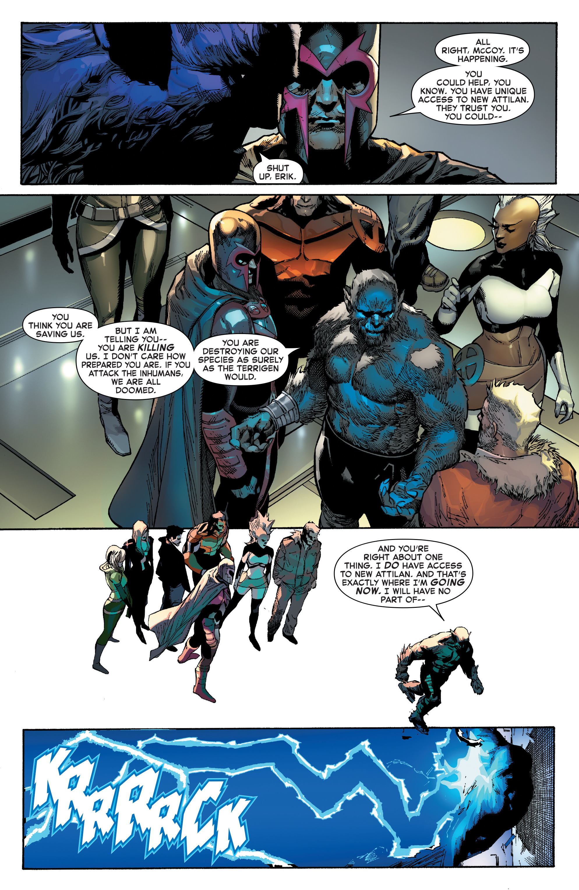 Inhumans vs X-Men (2016-) issue 1 - Page 27