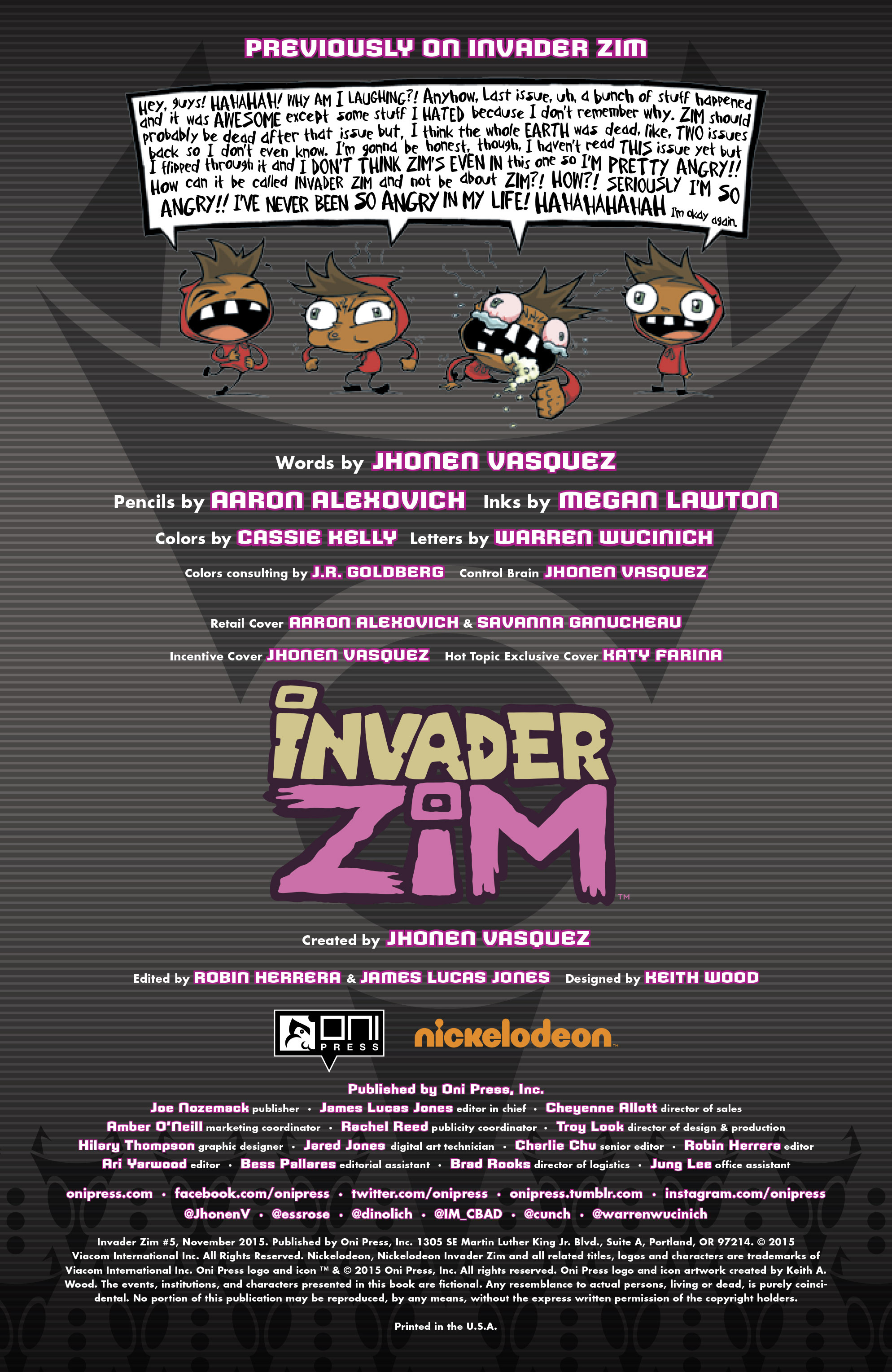Invader Zim (2015-): Chapter 5 - Page 2