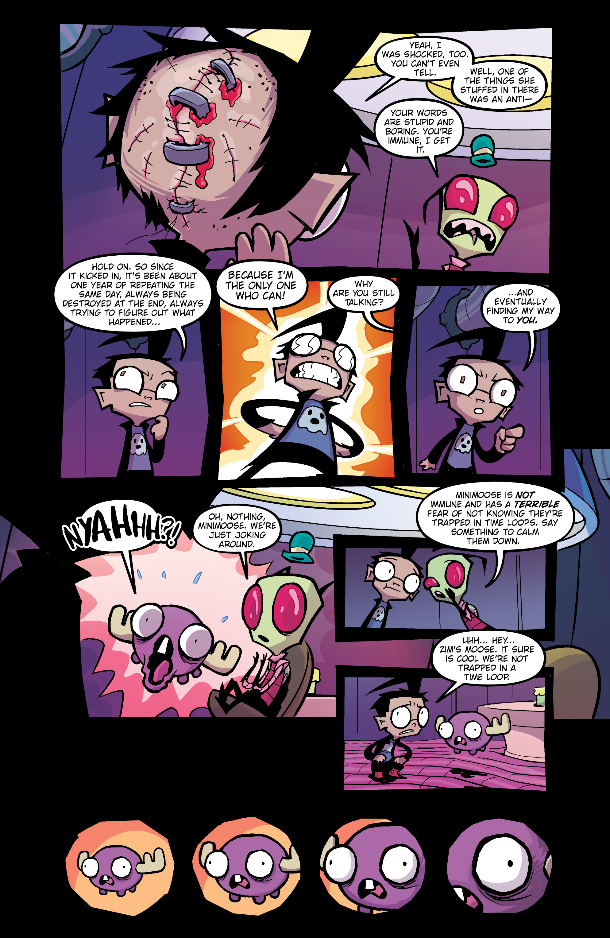 Invader Zim: The Dookie Loop Horror (2021) issue 1 - Page 12