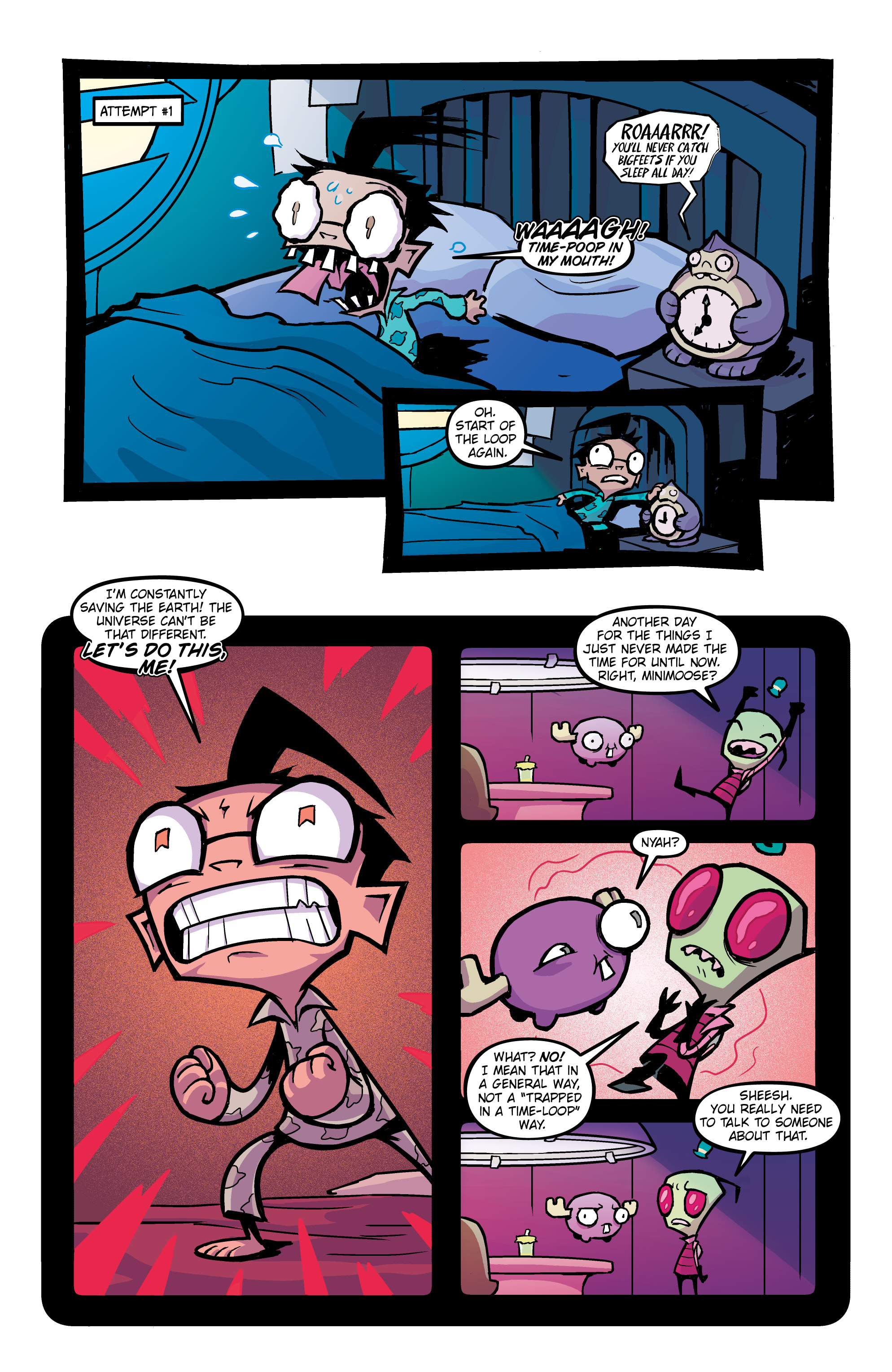 Invader Zim: The Dookie Loop Horror (2021) issue 1 - Page 21