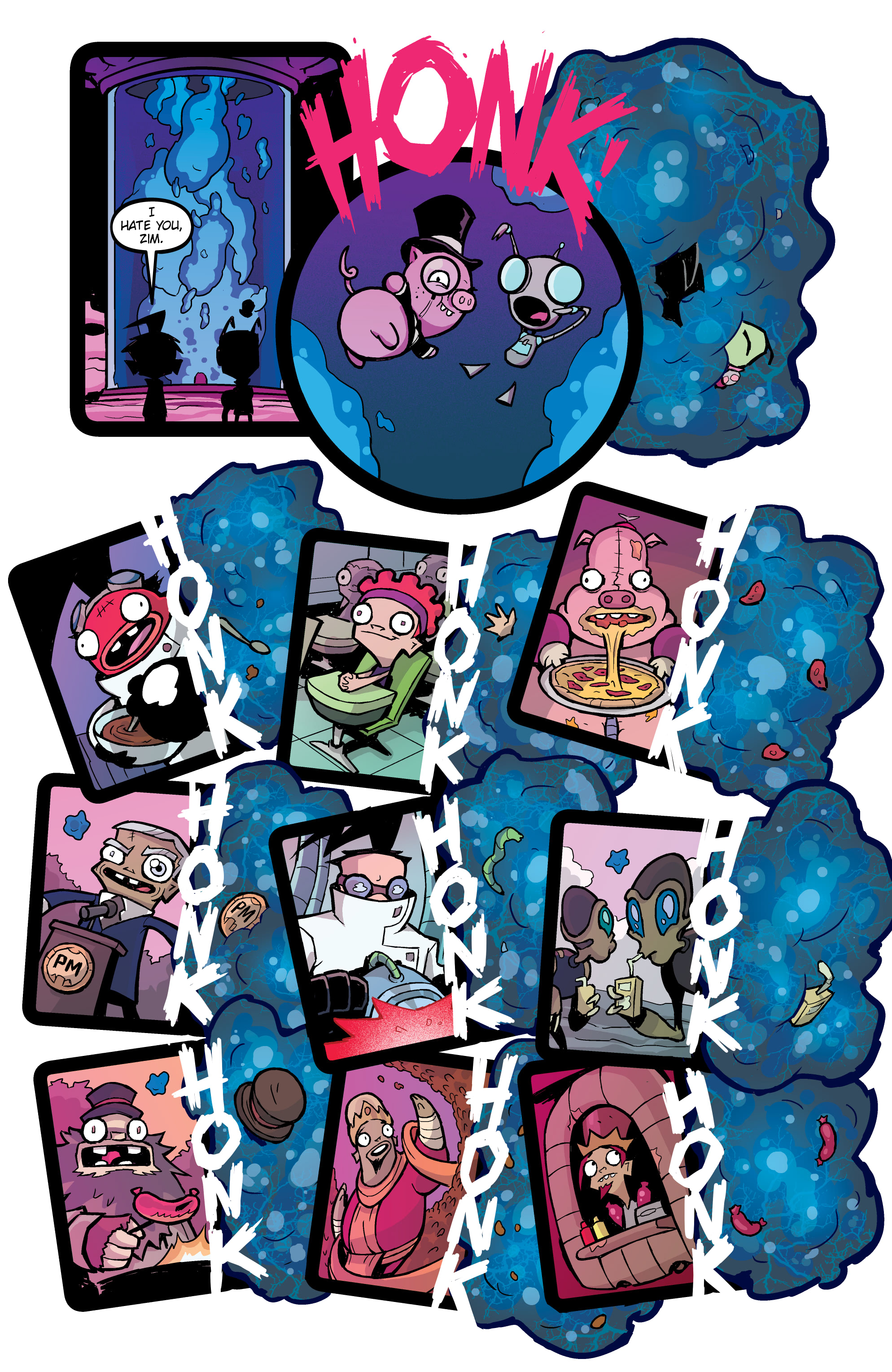 Invader Zim The Dookie Loop Horror (2021) Chapter 1 Page 1