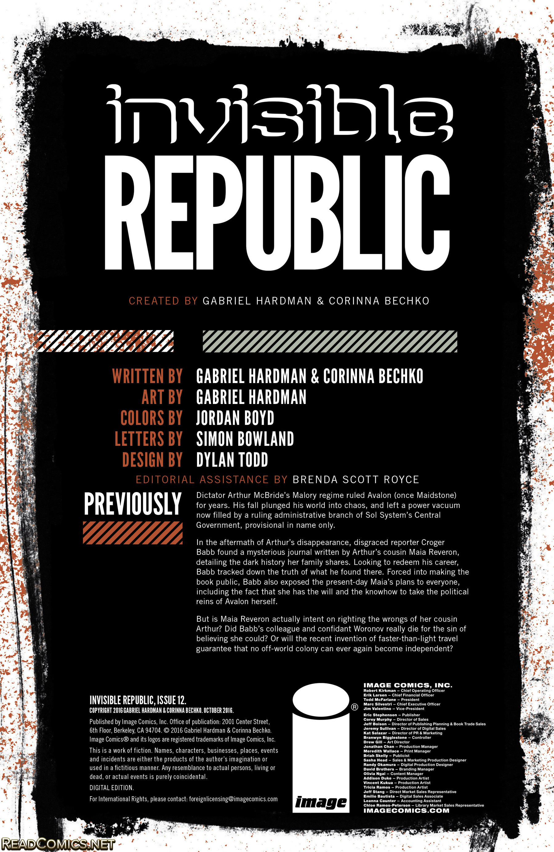 Invisible Republic (2015-): Chapter 12 - Page 2