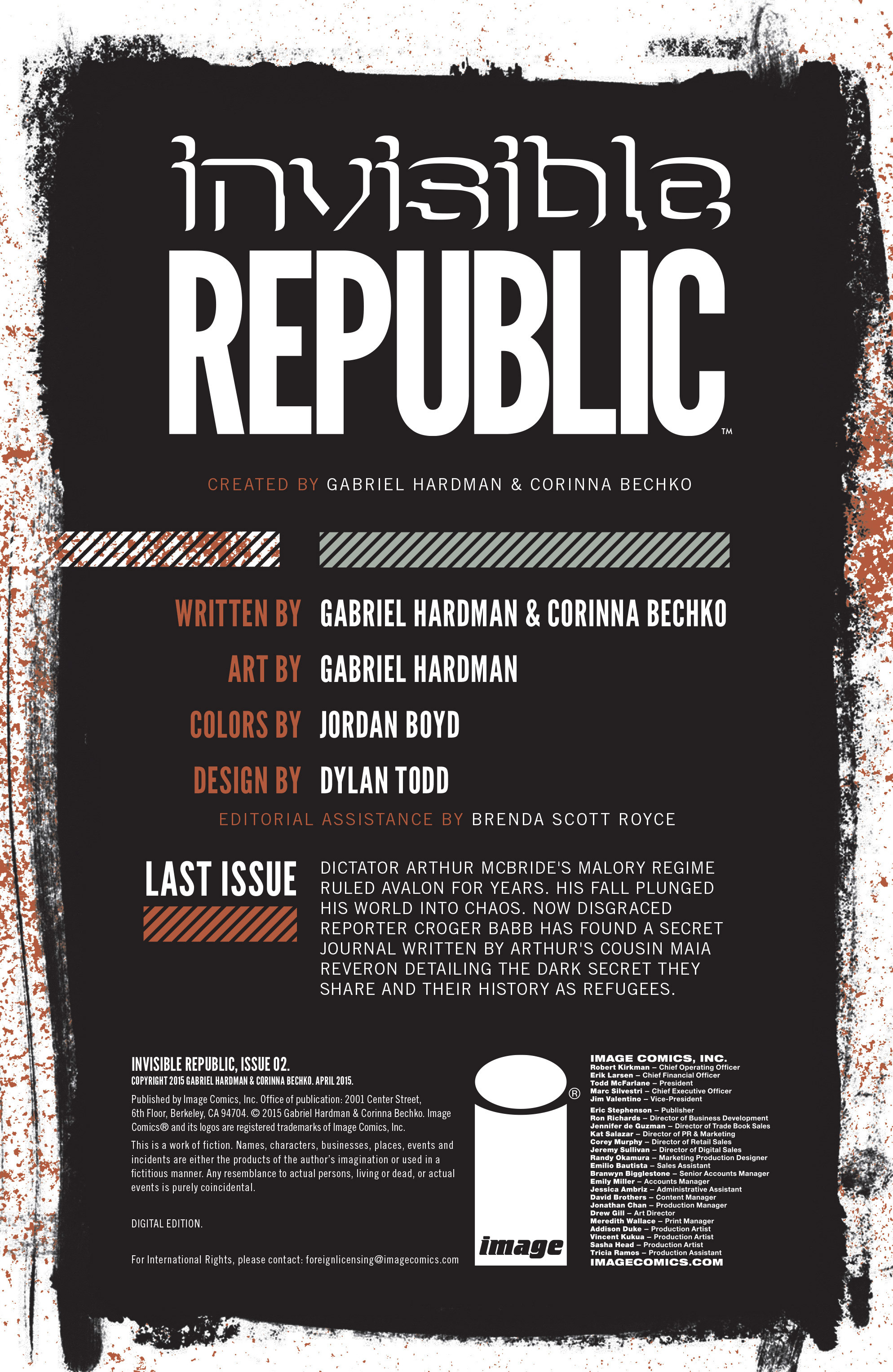 Invisible Republic (2015-): Chapter 2 - Page 2