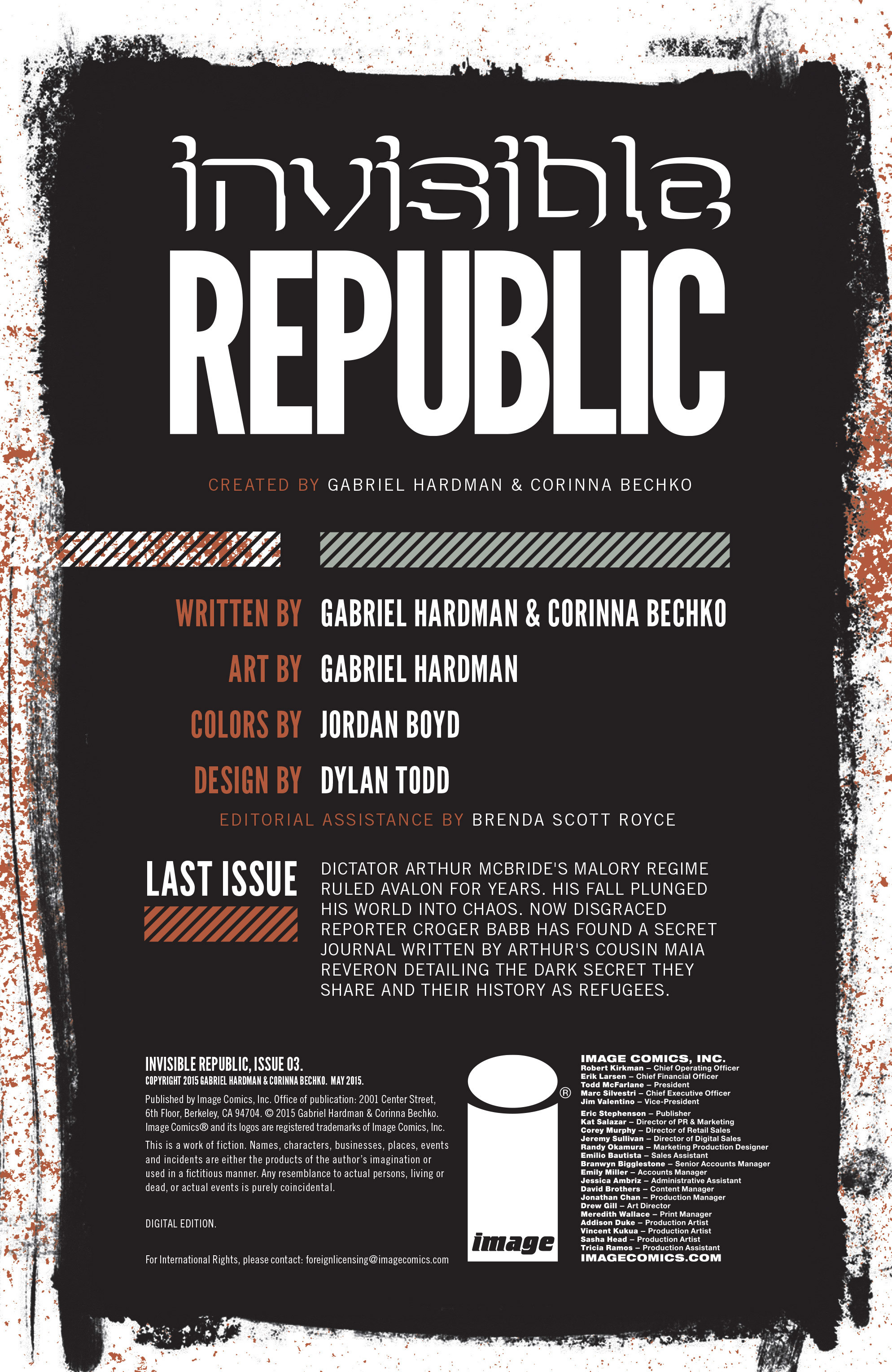 Invisible Republic (2015-): Chapter 3 - Page 2