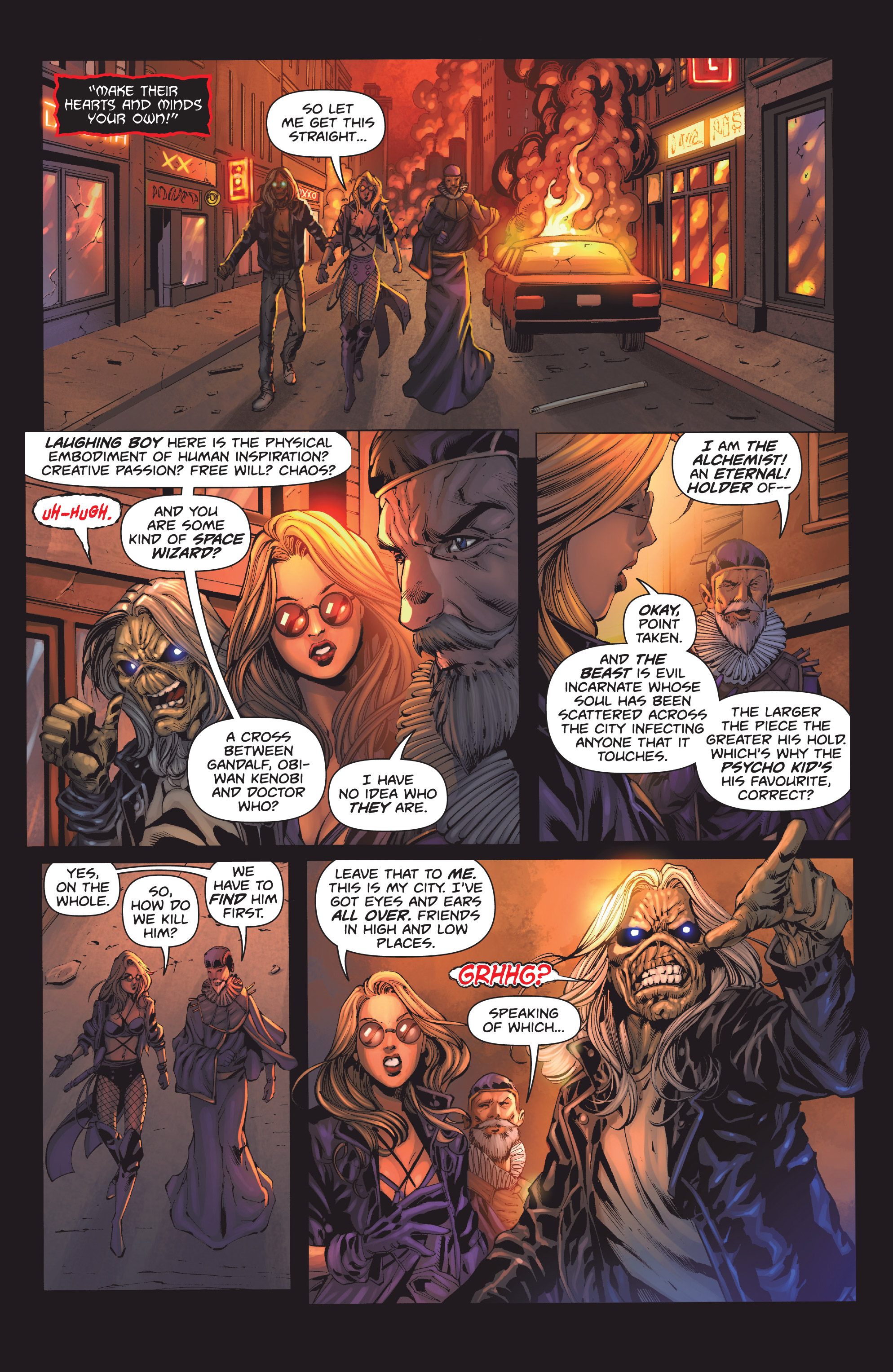 Iron Maiden: Legacy of the Beast - Night City (2019-) issue 2 - Page 14