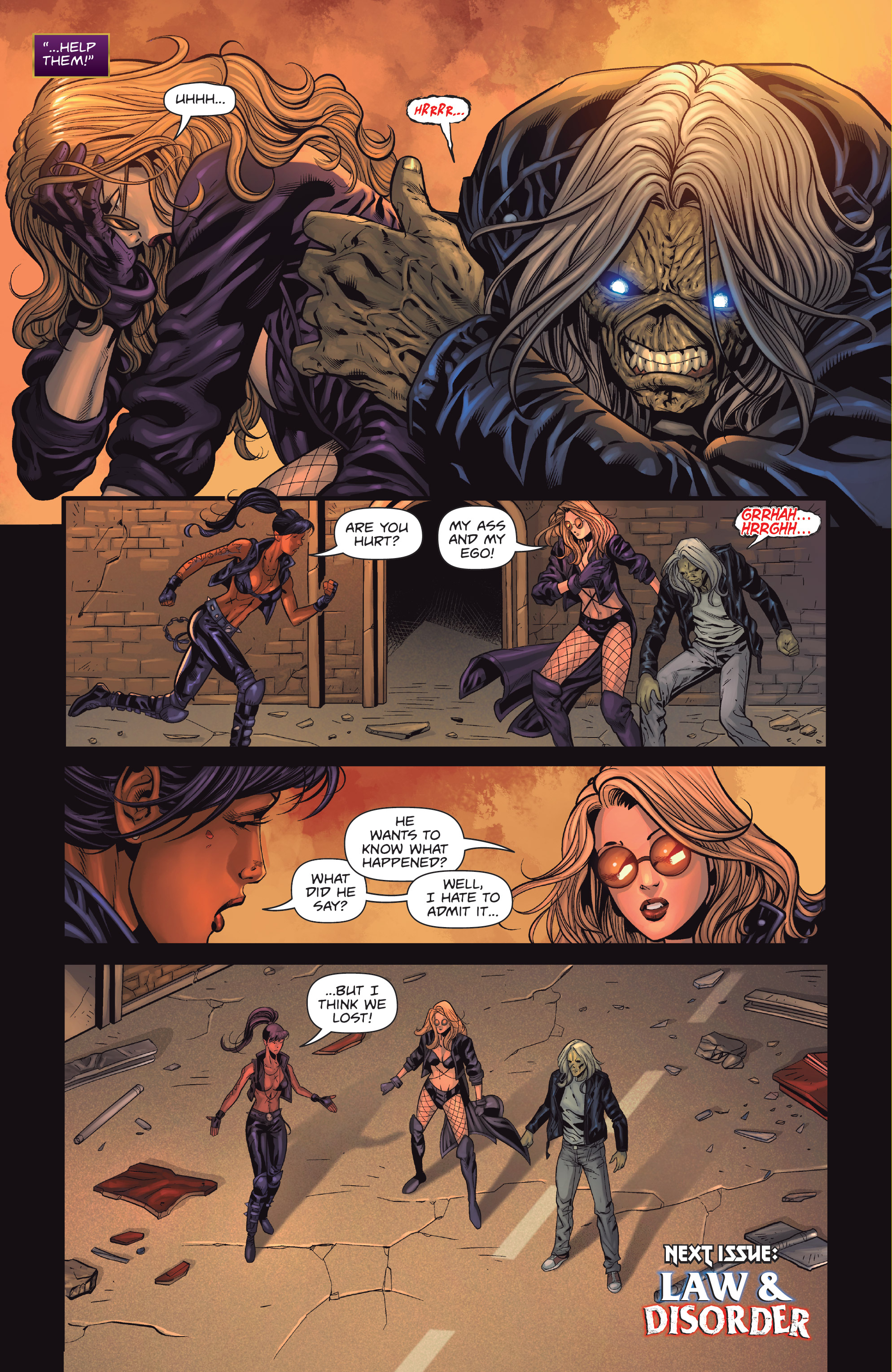 Iron Maiden: Legacy of the Beast - Night City (2019-) issue 3 - Page 27