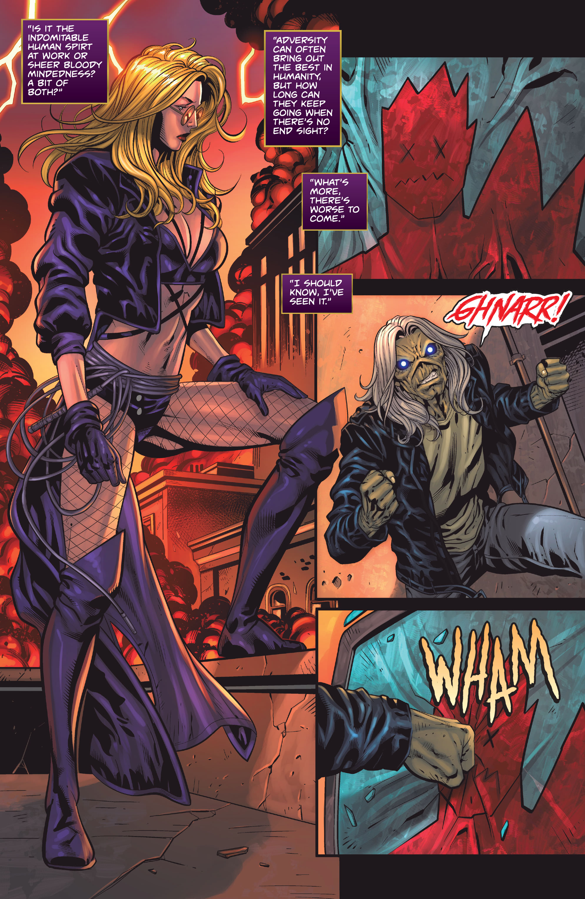 Iron Maiden: Legacy of the Beast - Night City (2019-) issue 4 - Page 7