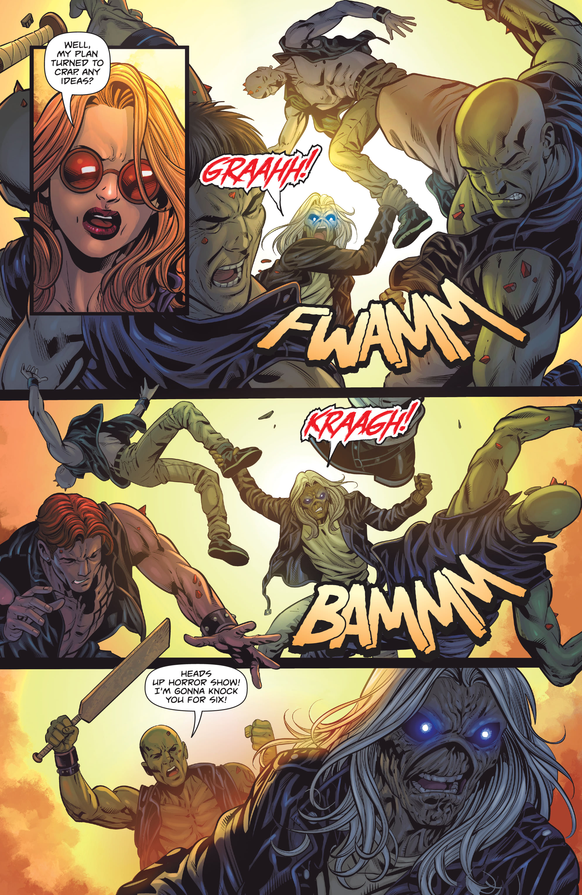 Iron Maiden: Legacy of the Beast - Night City (2019-) issue 4 - Page 22