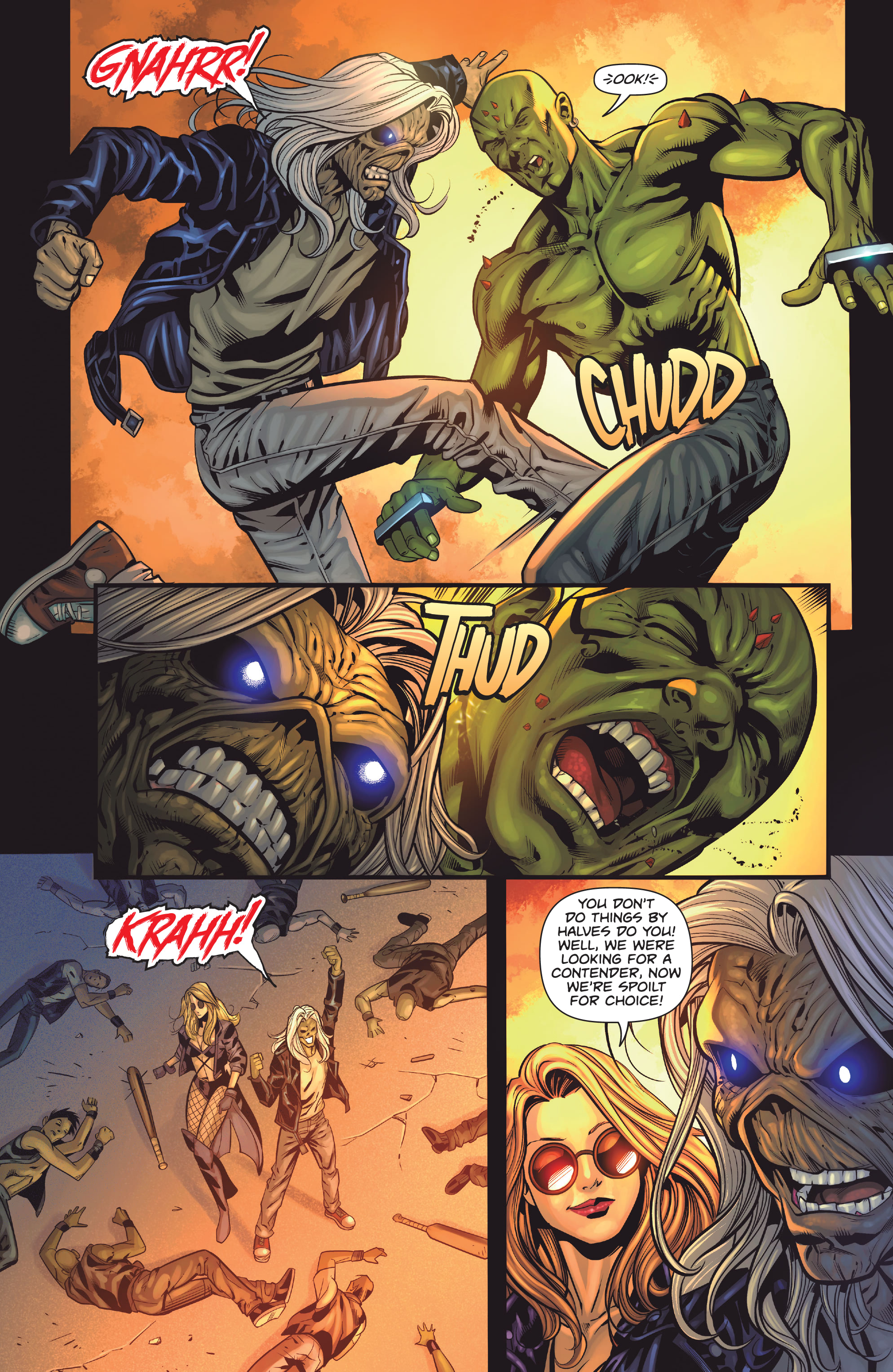 Iron Maiden: Legacy of the Beast - Night City (2019-) issue 4 - Page 27