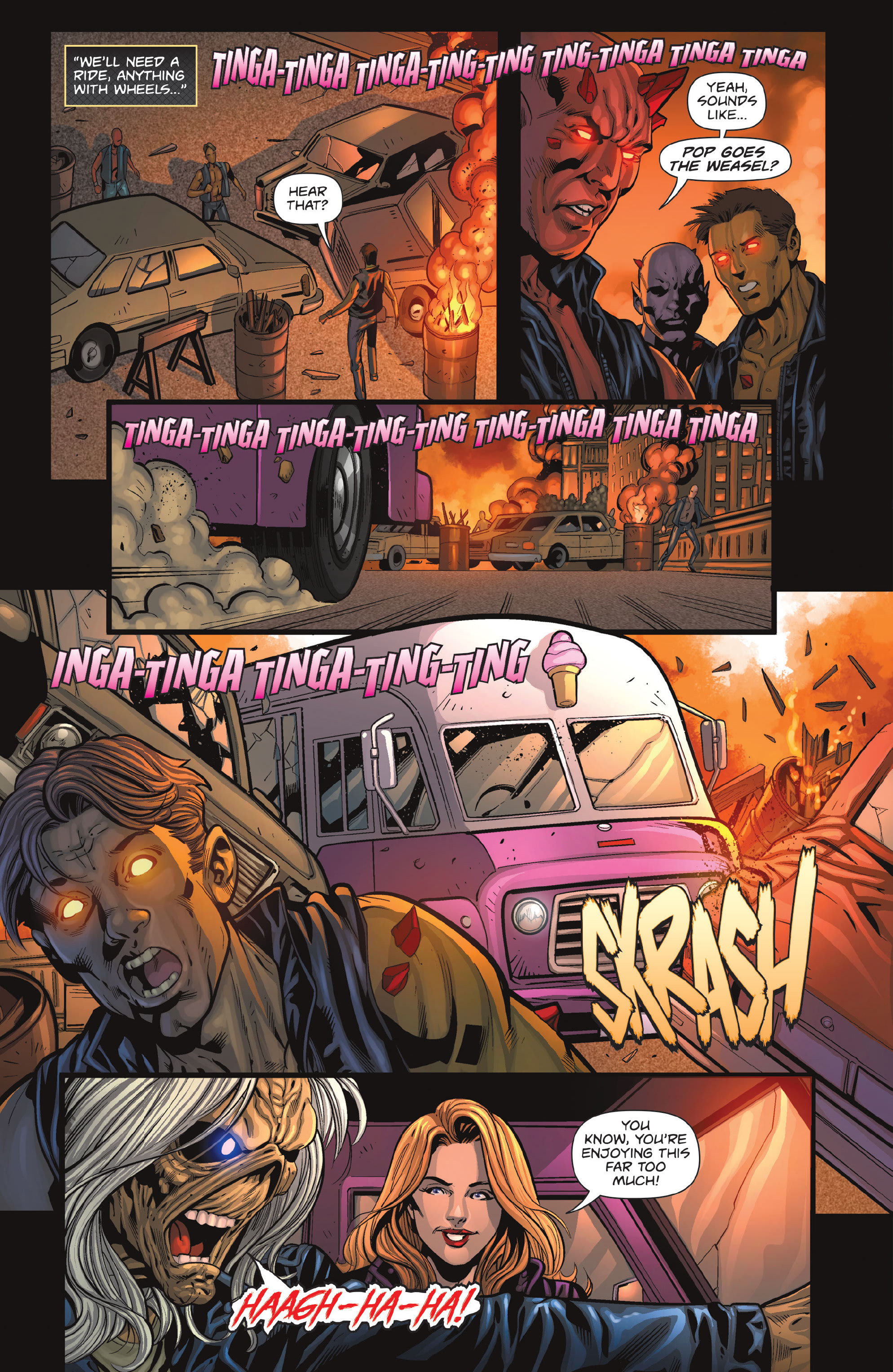 Iron Maiden: Legacy of the Beast - Night City (2019-) issue 5 - Page 14