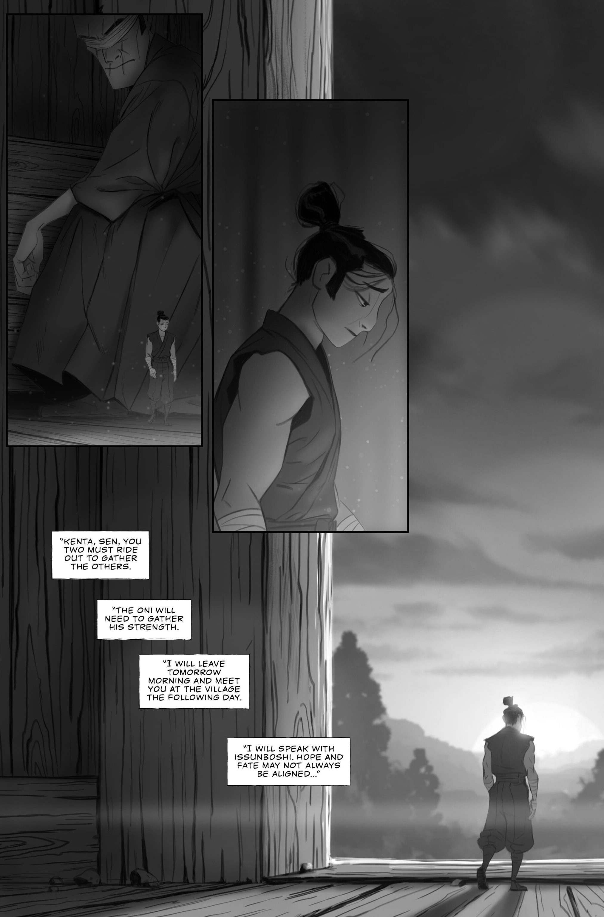 Issunboshi: A Graphic Novel (2022) issue HC - Page 106