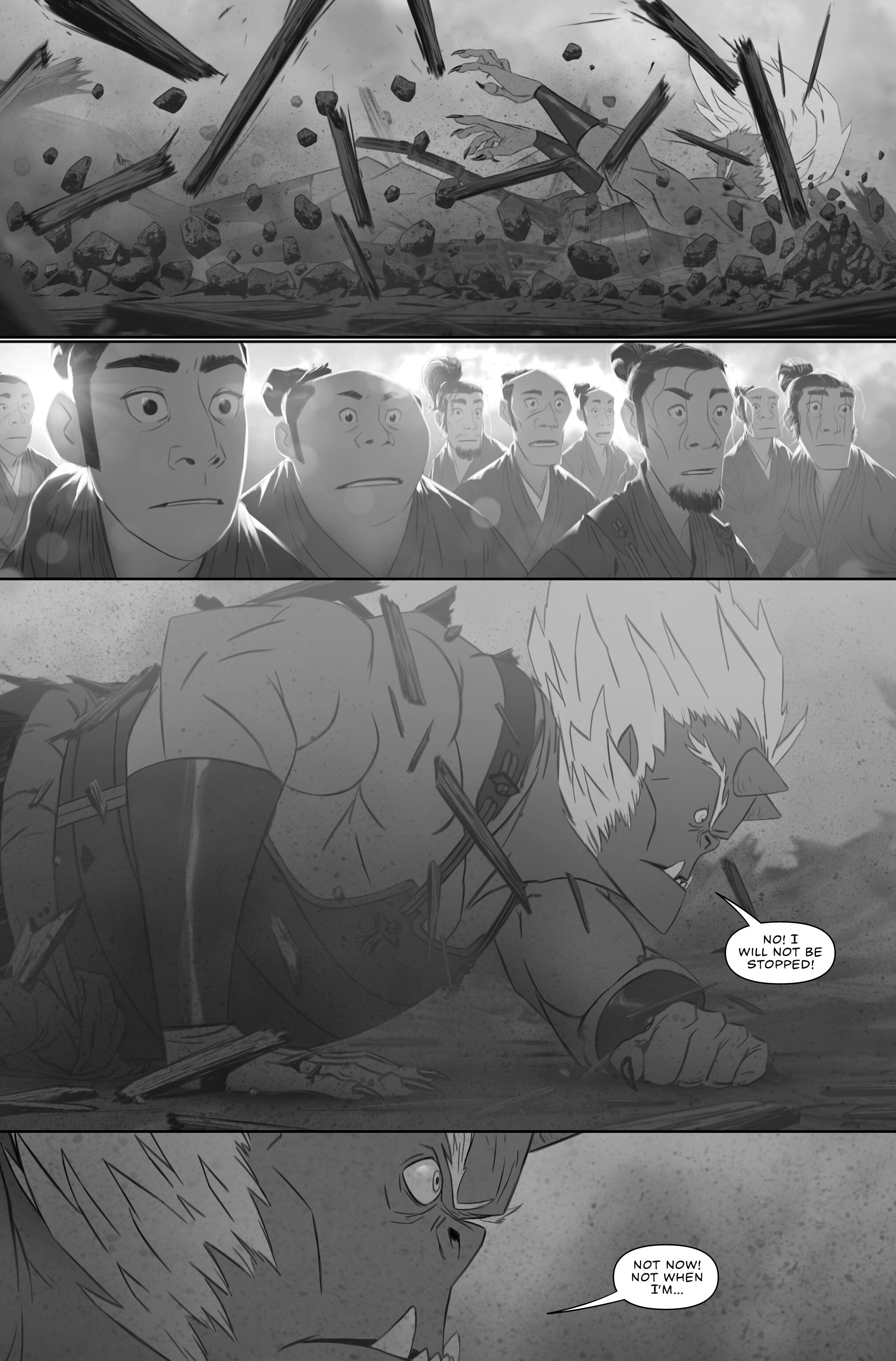 Issunboshi: A Graphic Novel (2022) issue HC - Page 136