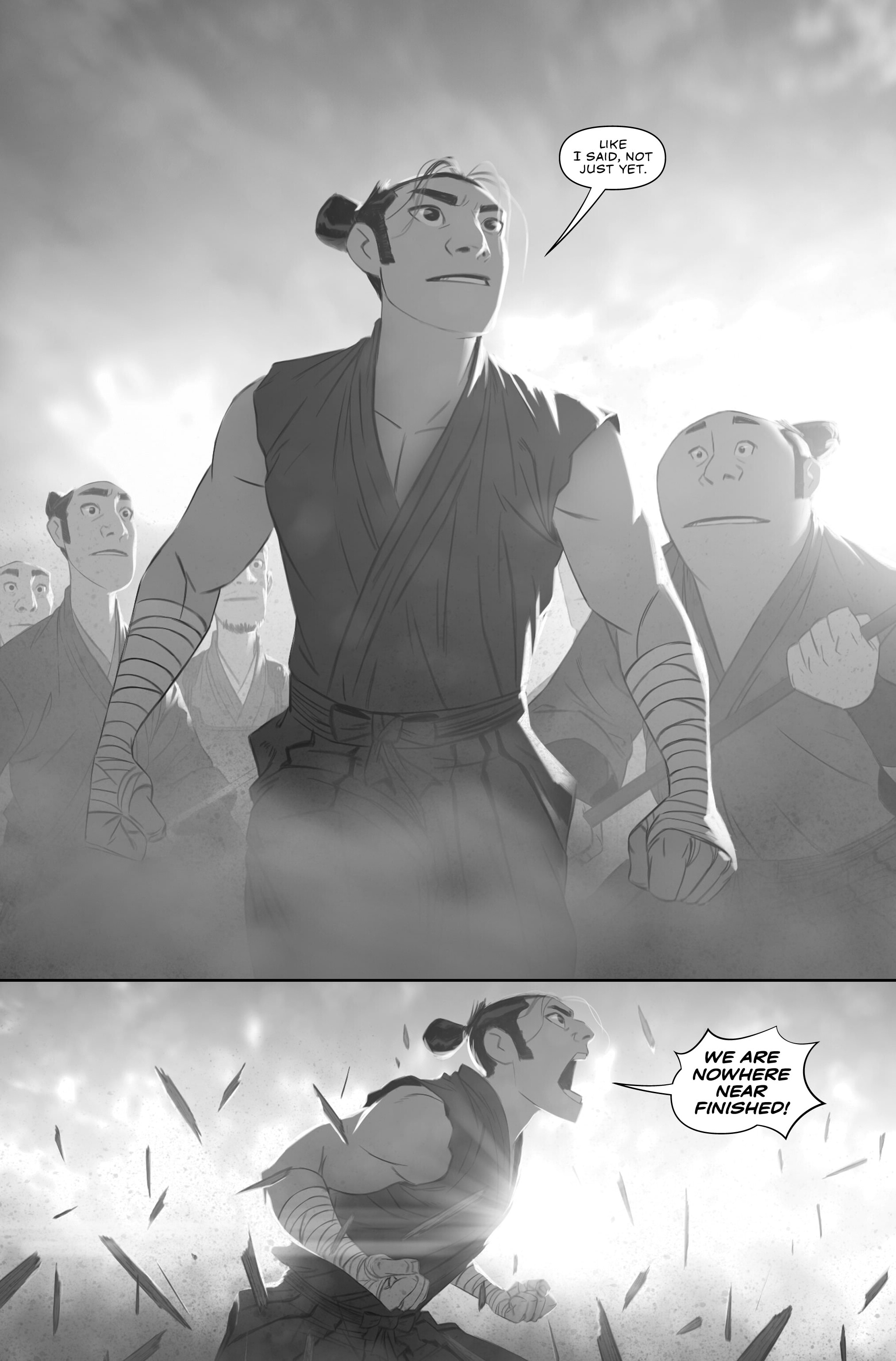 Issunboshi: A Graphic Novel (2022) issue HC - Page 146