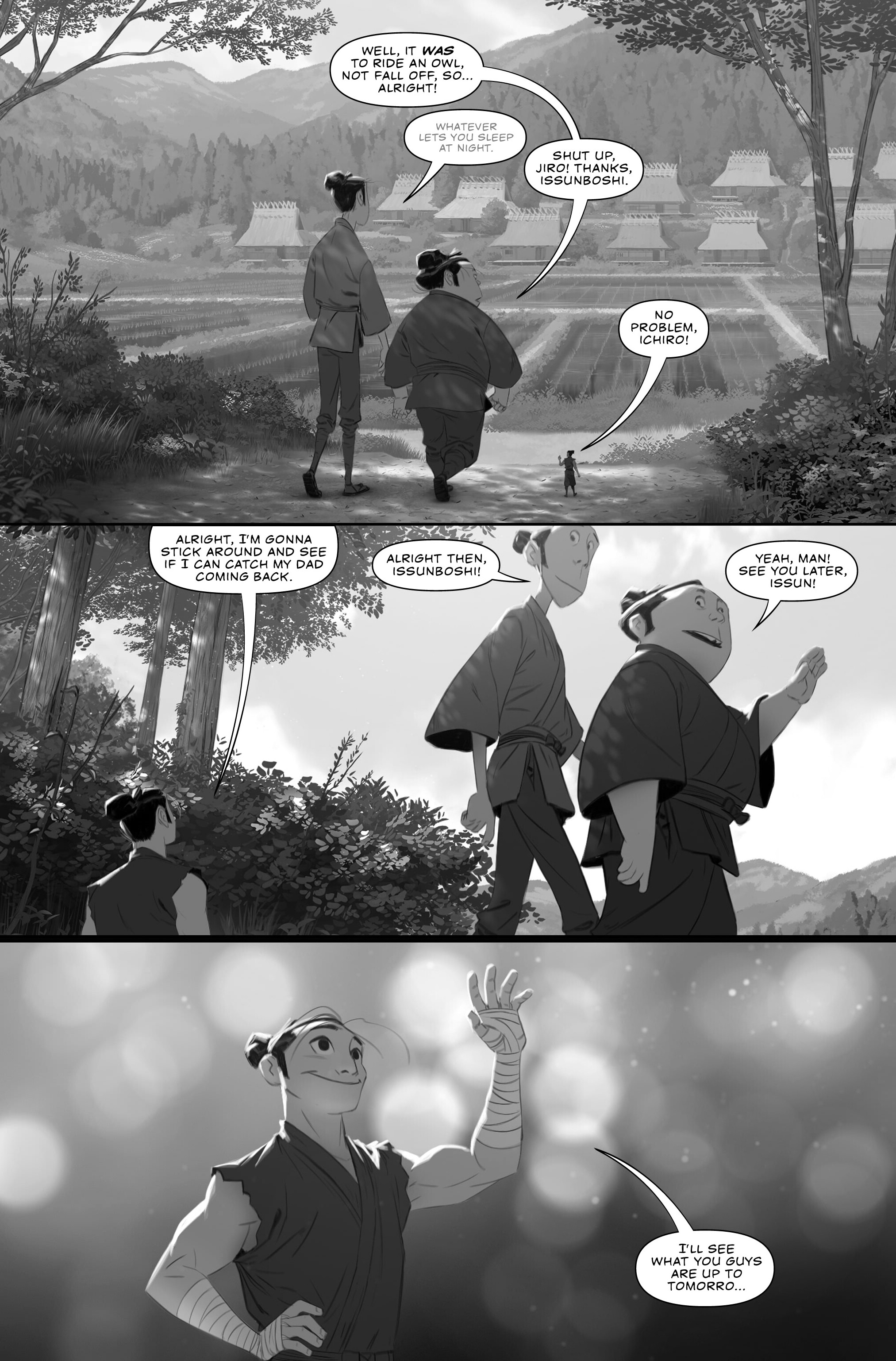 Issunboshi: A Graphic Novel (2022) issue HC - Page 23