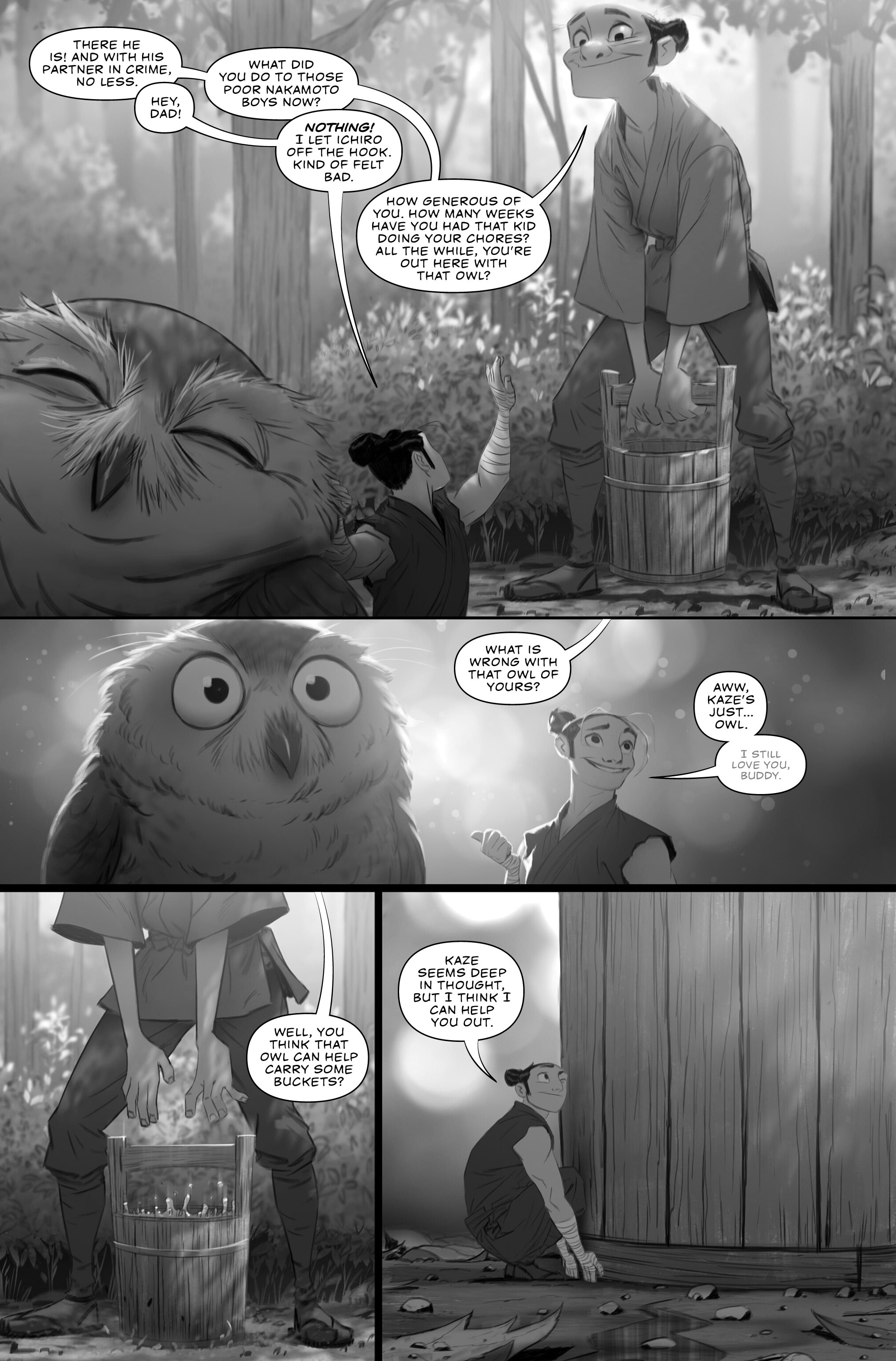 Issunboshi: A Graphic Novel (2022) issue HC - Page 25