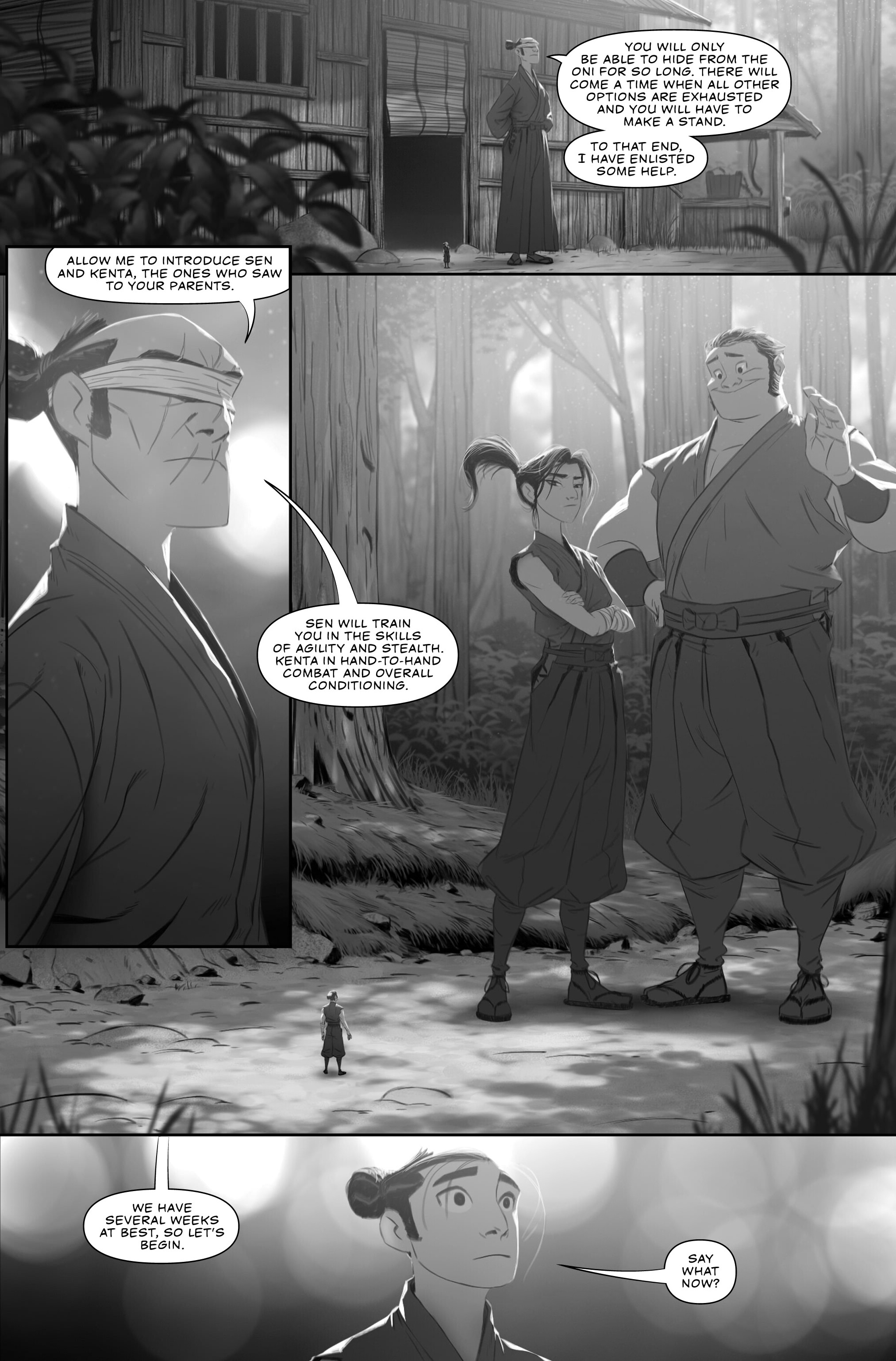 Issunboshi: A Graphic Novel (2022) issue HC - Page 64