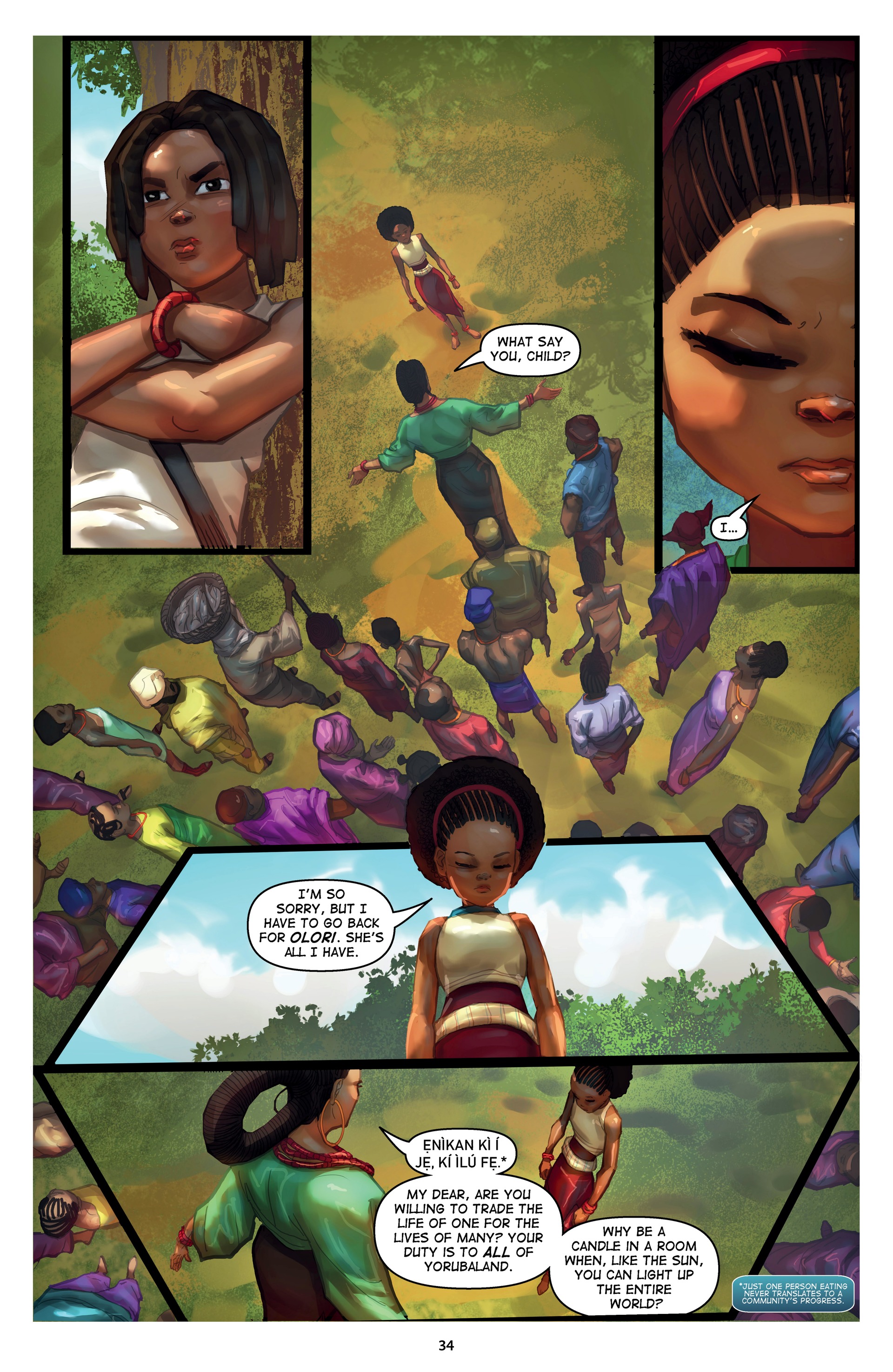 Iyanu: Child of Wonder (2021-) issue Vol. 2 - Page 35